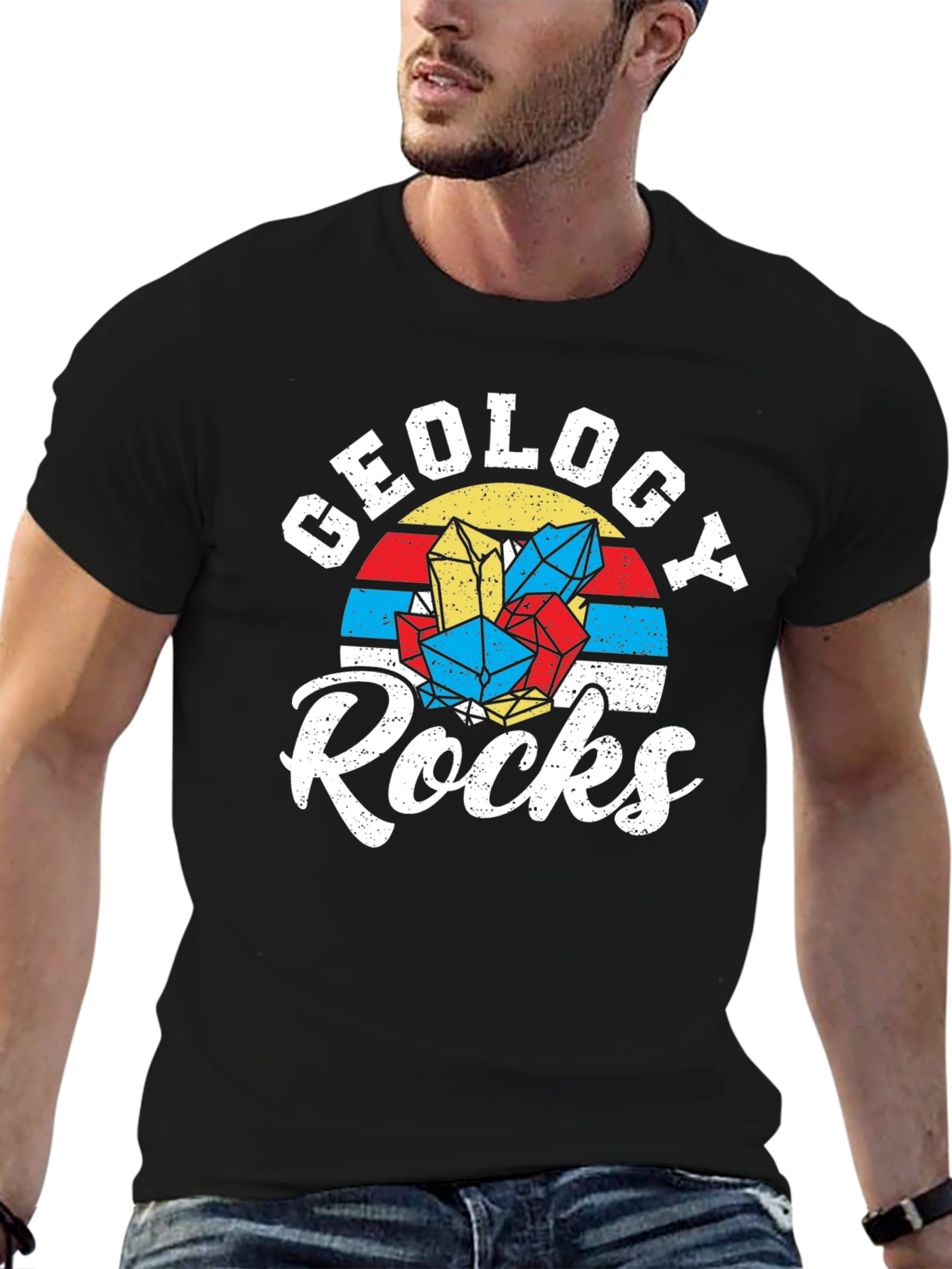 Geology Rocks Graphic T-Shirt - Mineral Collector Tee