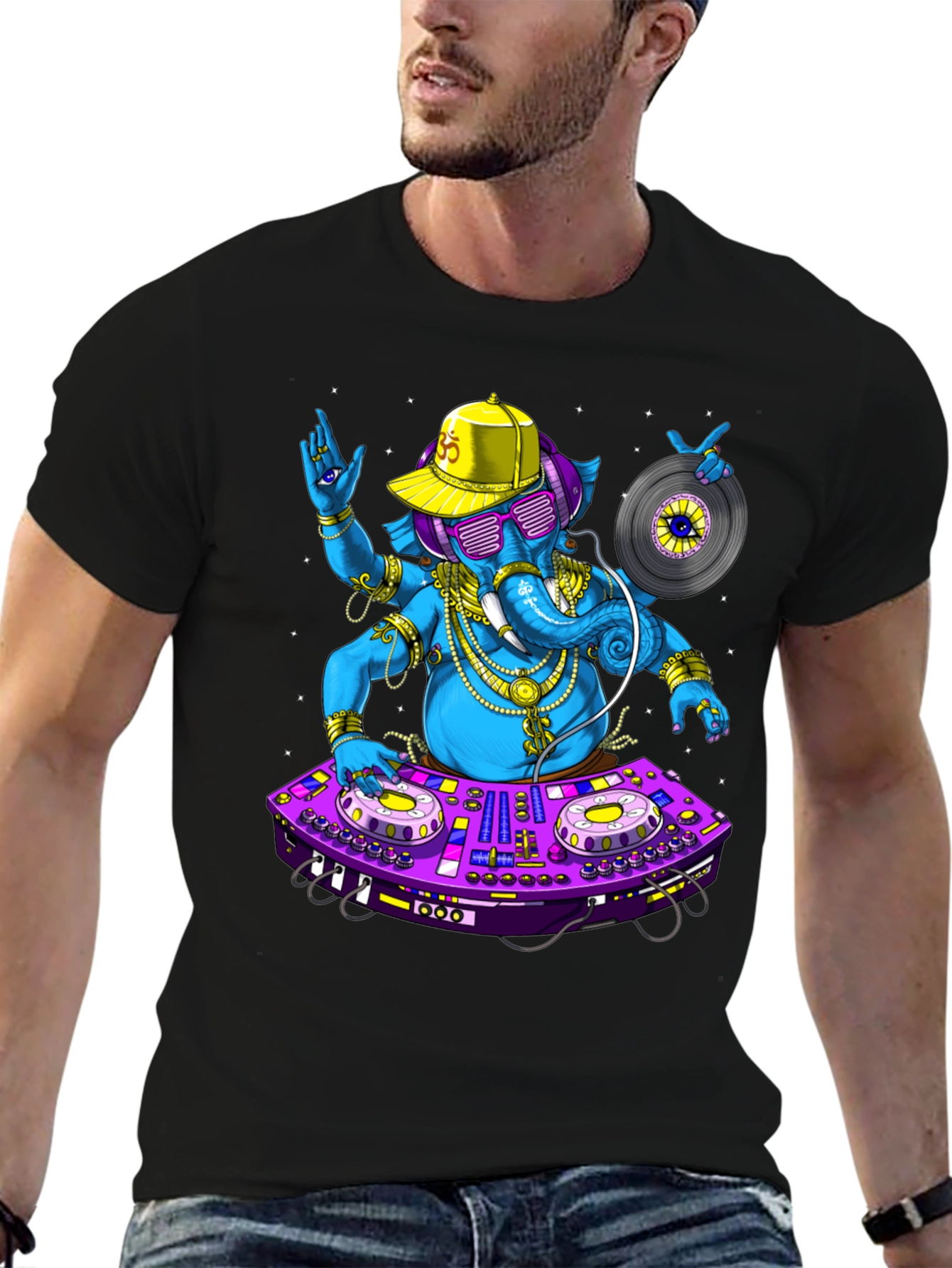 DJ Ganesha Graphic Tee