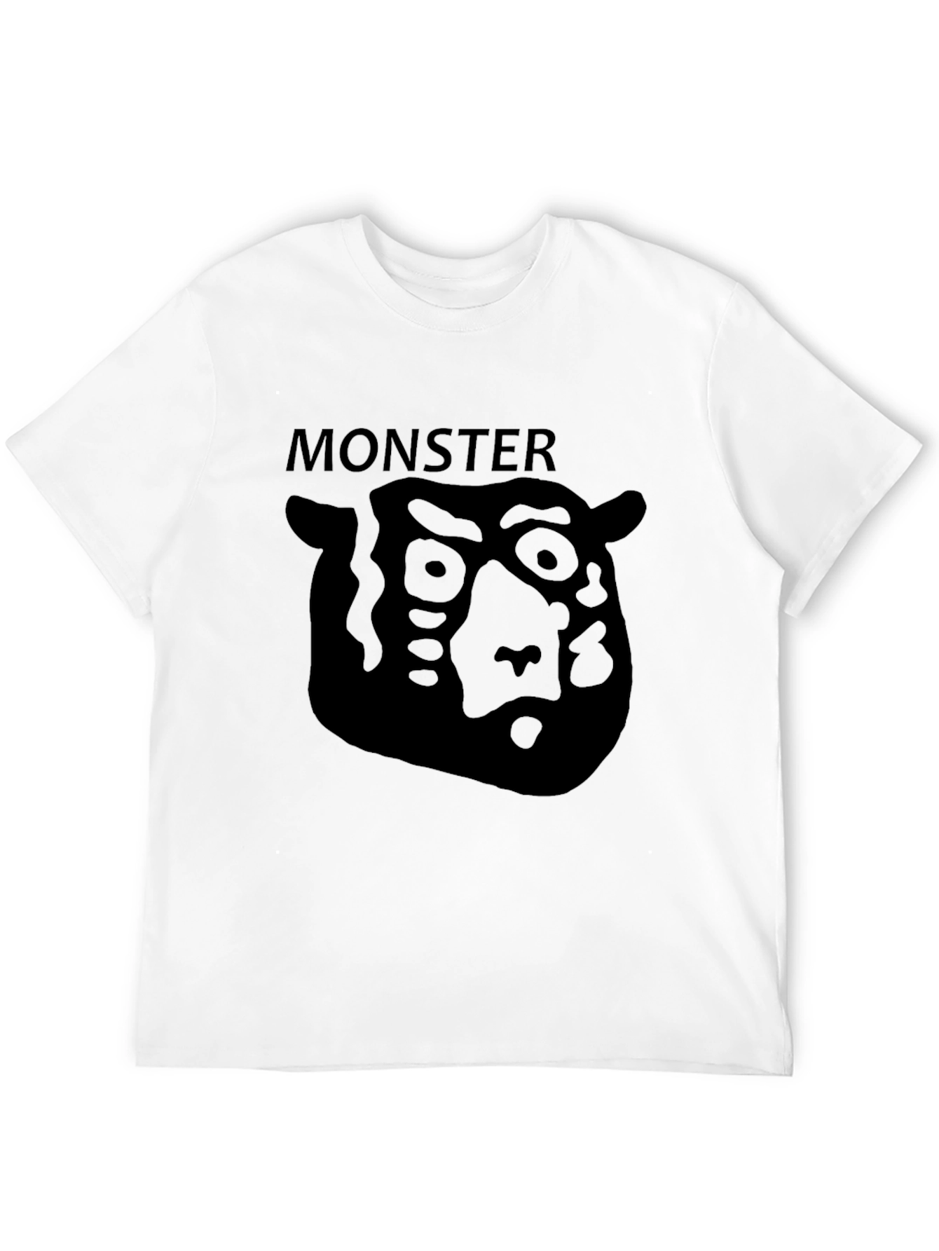 Monster Graphic Black Tee - Mens Short Sleeve