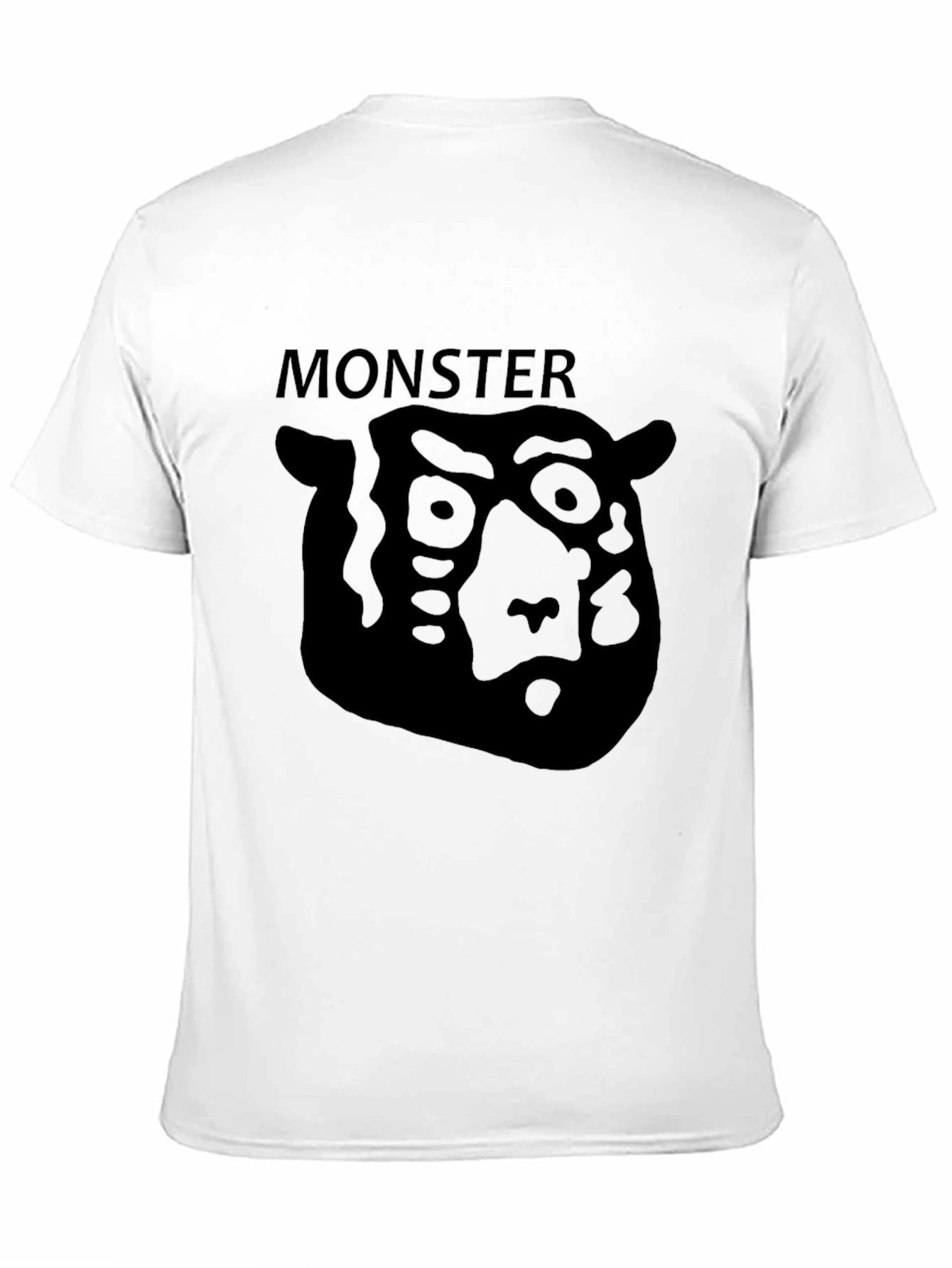 Monster Graphic Black Tee - Mens Short Sleeve
