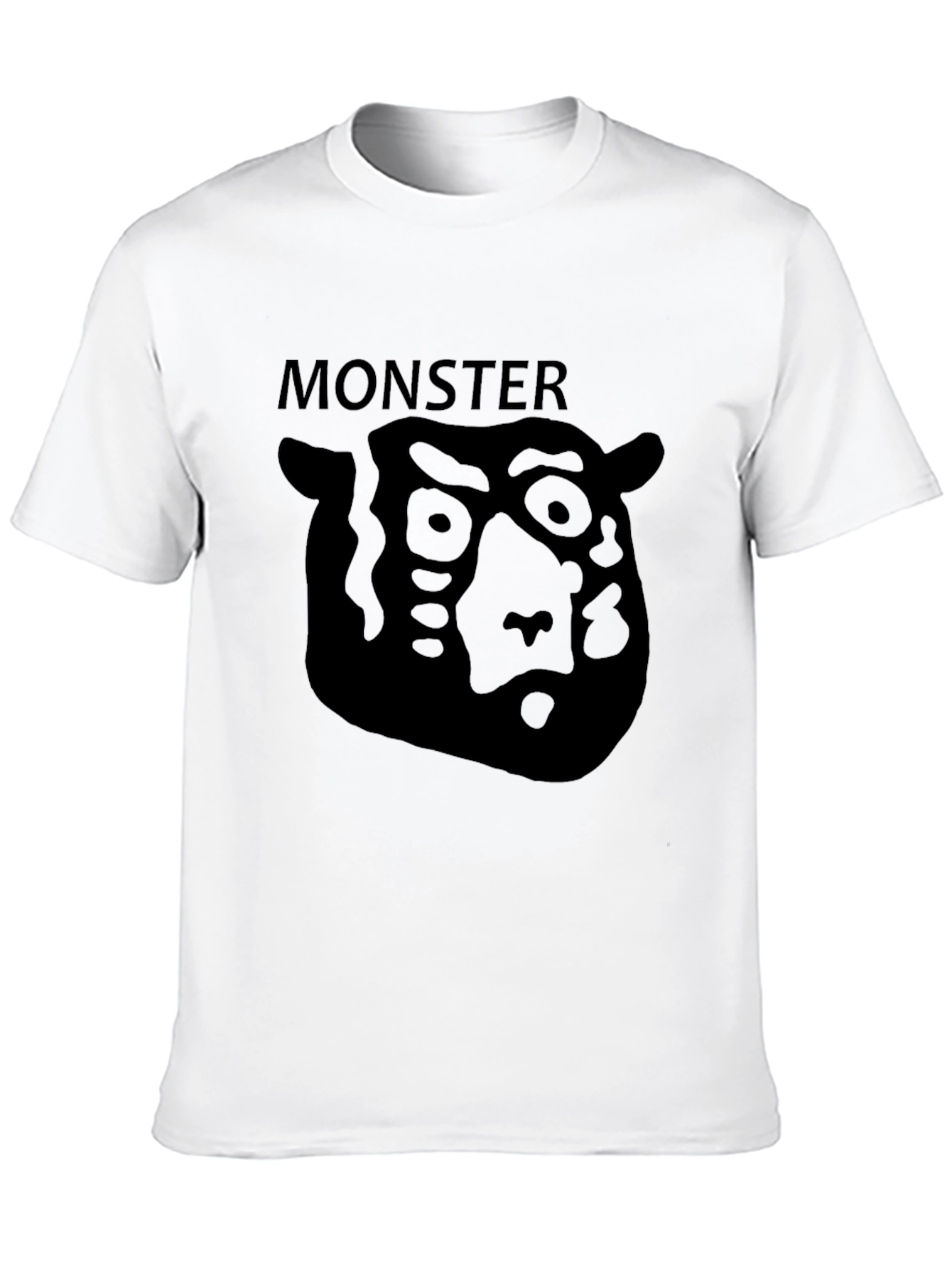 Monster Graphic Black Tee - Mens Short Sleeve