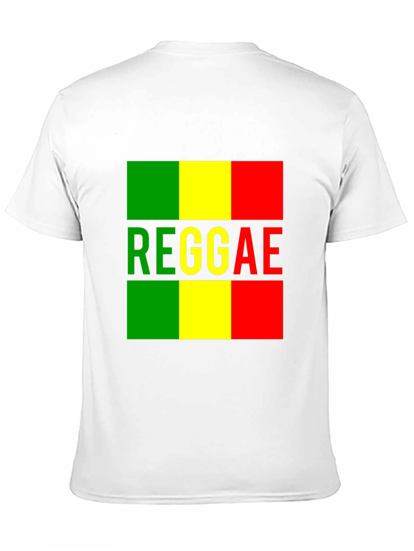 Reggae T-Shirt - Black Green Yellow Red