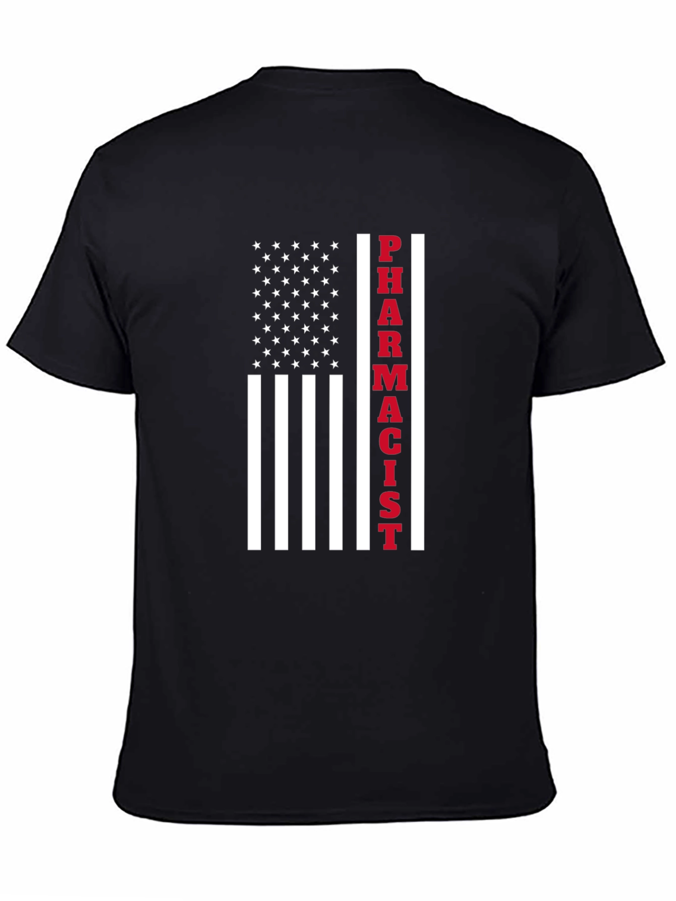Pharmacist American Flag Graphic Tee