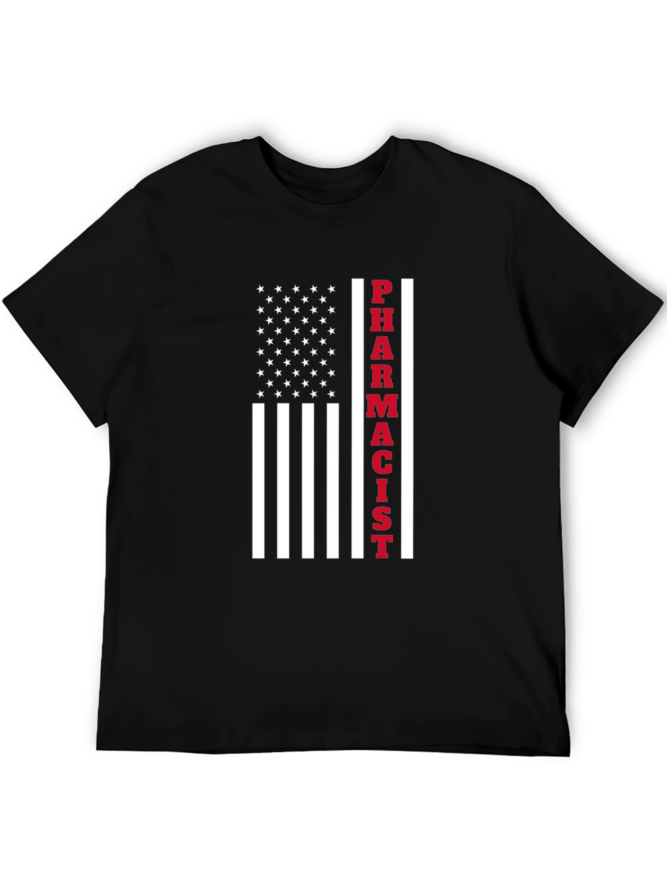Pharmacist American Flag Graphic Tee
