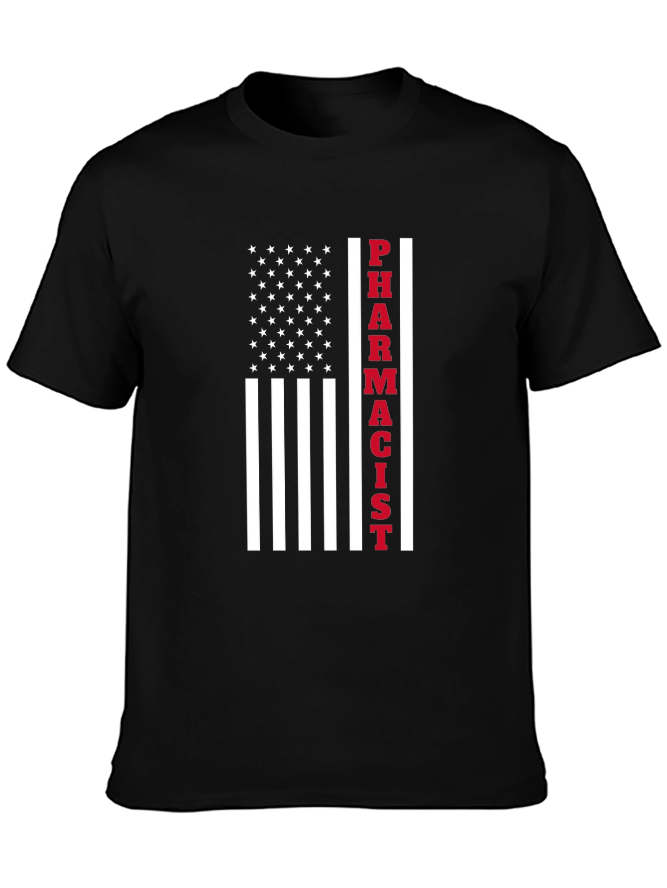 Pharmacist American Flag Graphic Tee