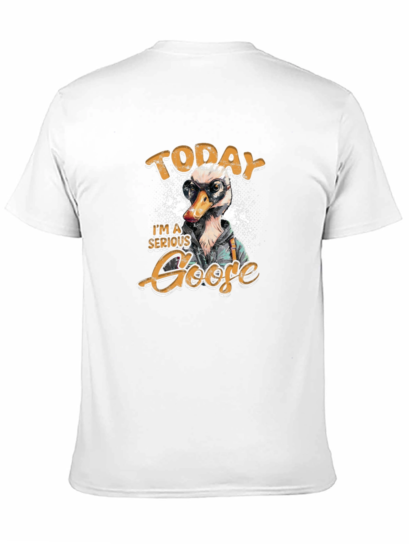 Serious Goose Graphic T-Shirt