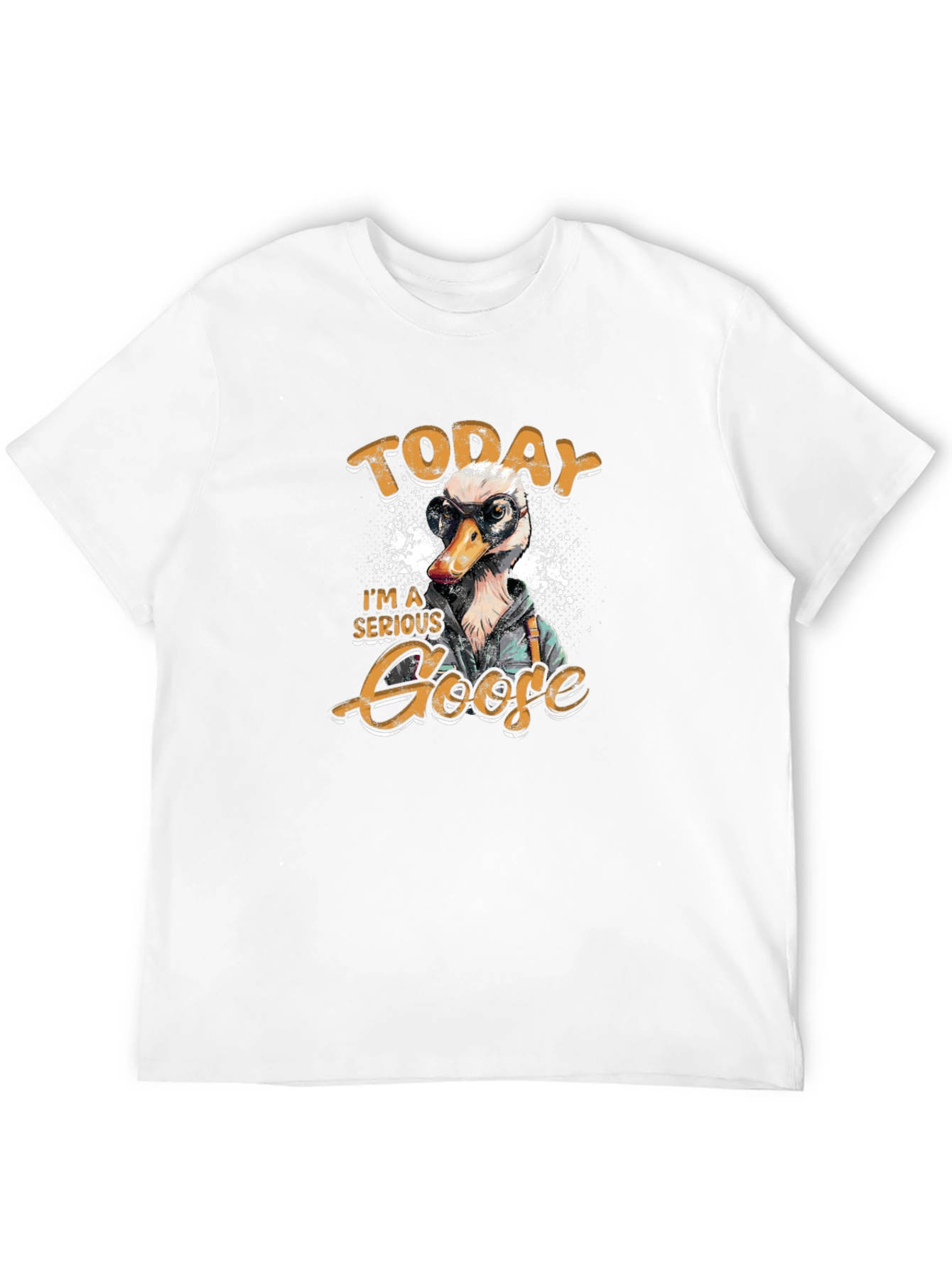Serious Goose Graphic T-Shirt