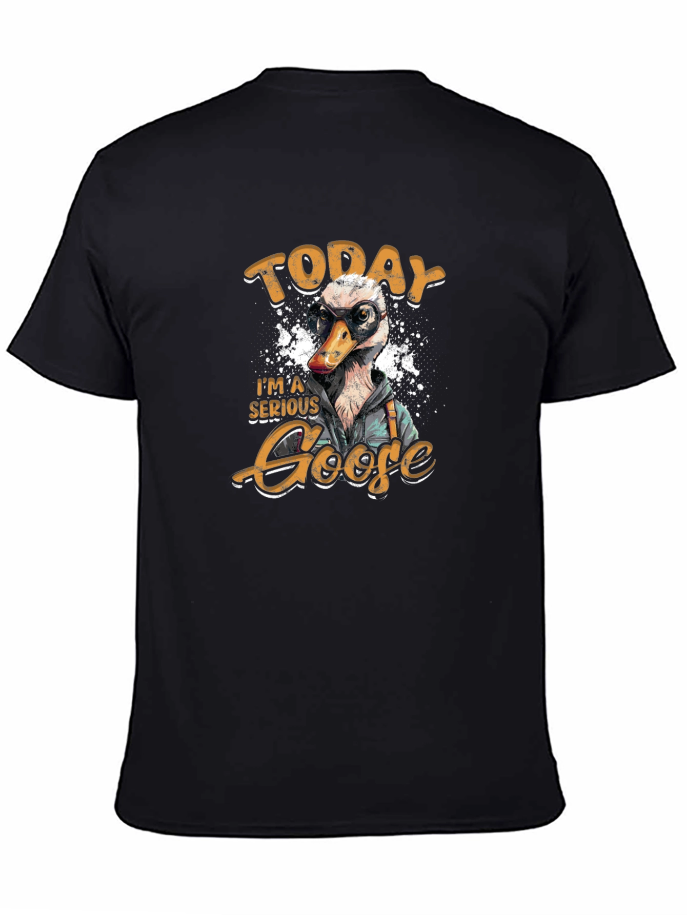 Serious Goose Graphic T-Shirt