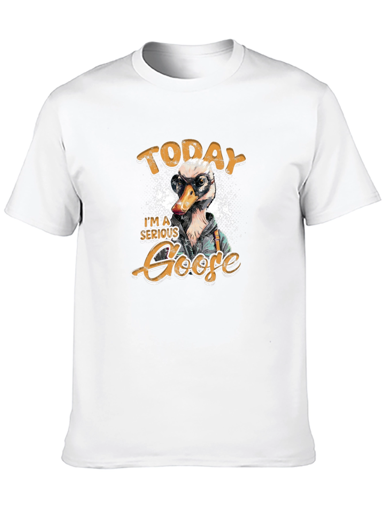 Serious Goose Graphic T-Shirt