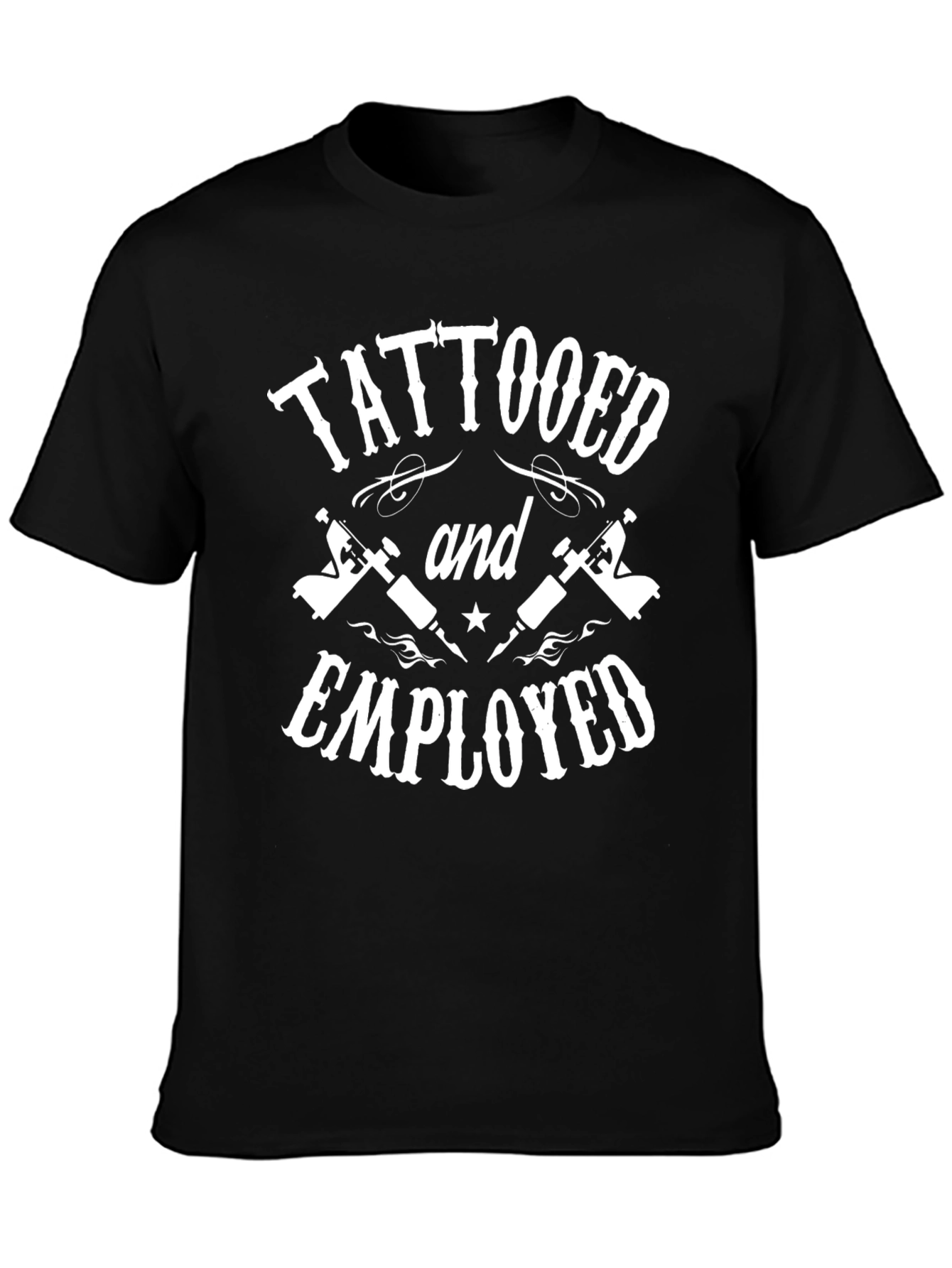 Tattooed and Employed Graphic T-Shirt