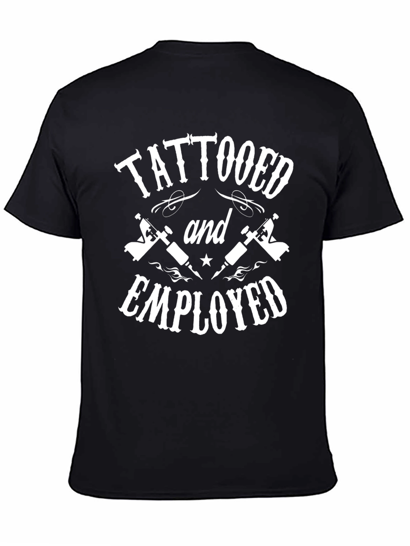 Tattooed and Employed Graphic T-Shirt