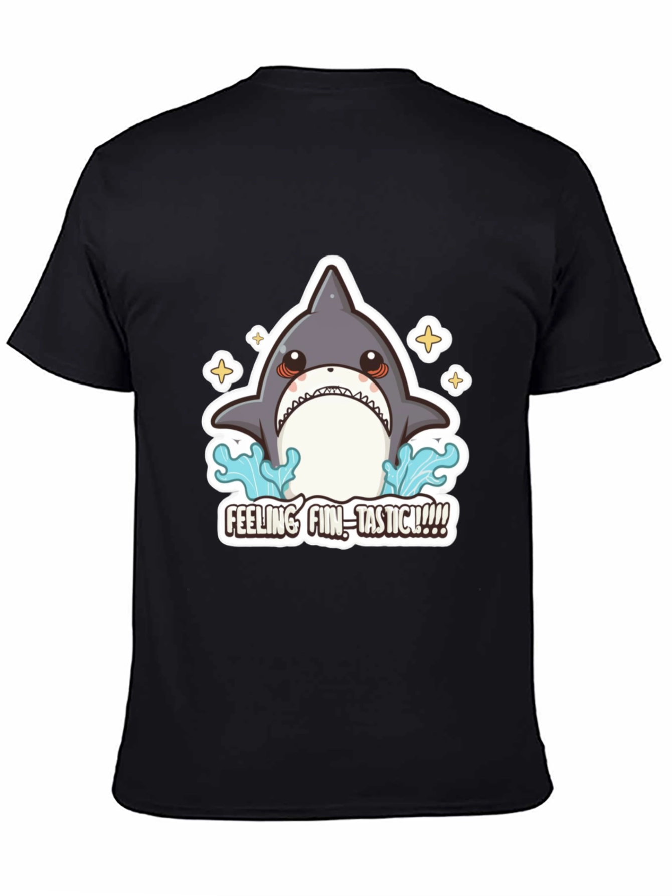 Feeling Fin-Tastic Shark Graphic T-Shirt