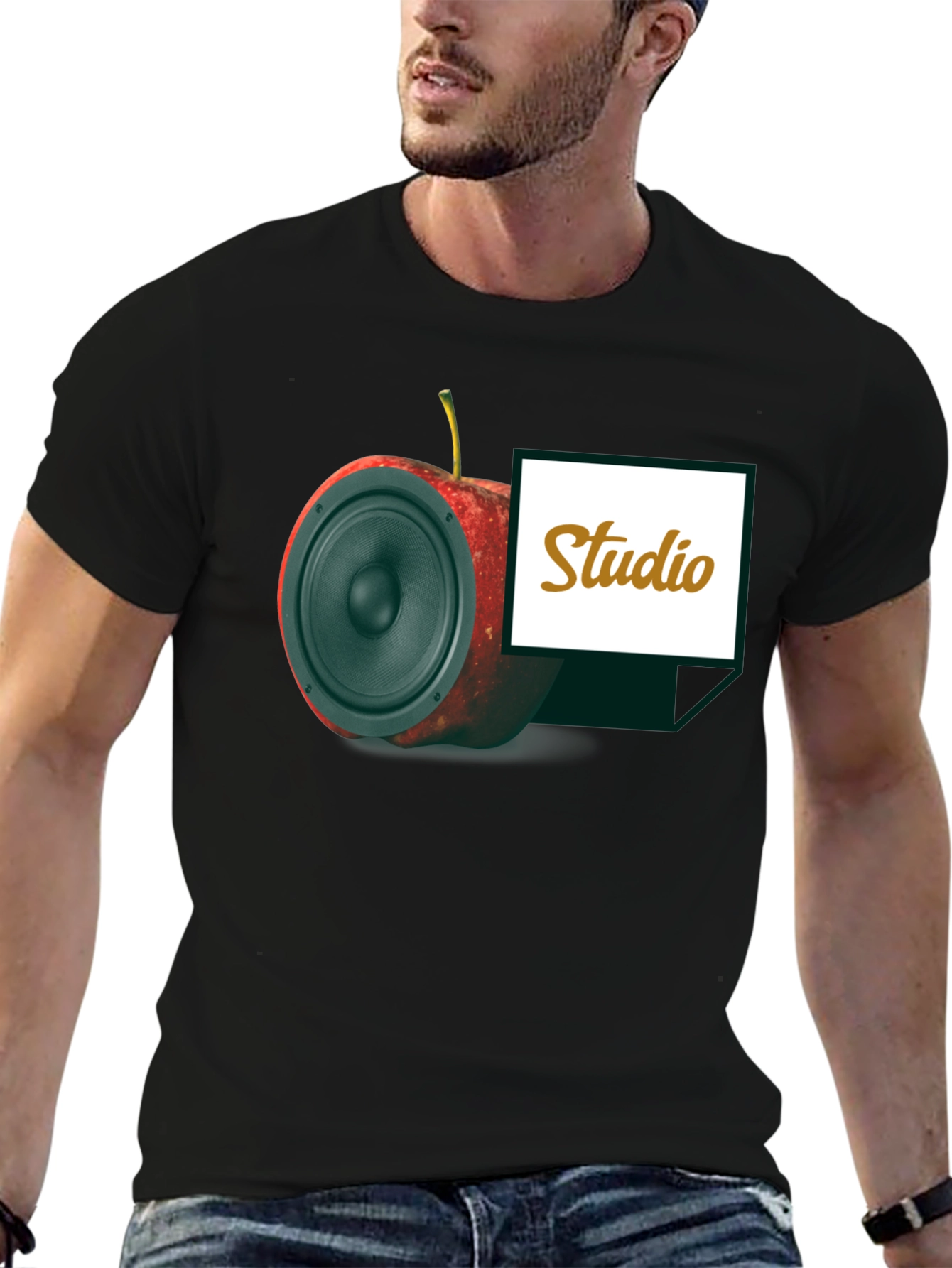 Studio Apple Speaker Graphic Tee