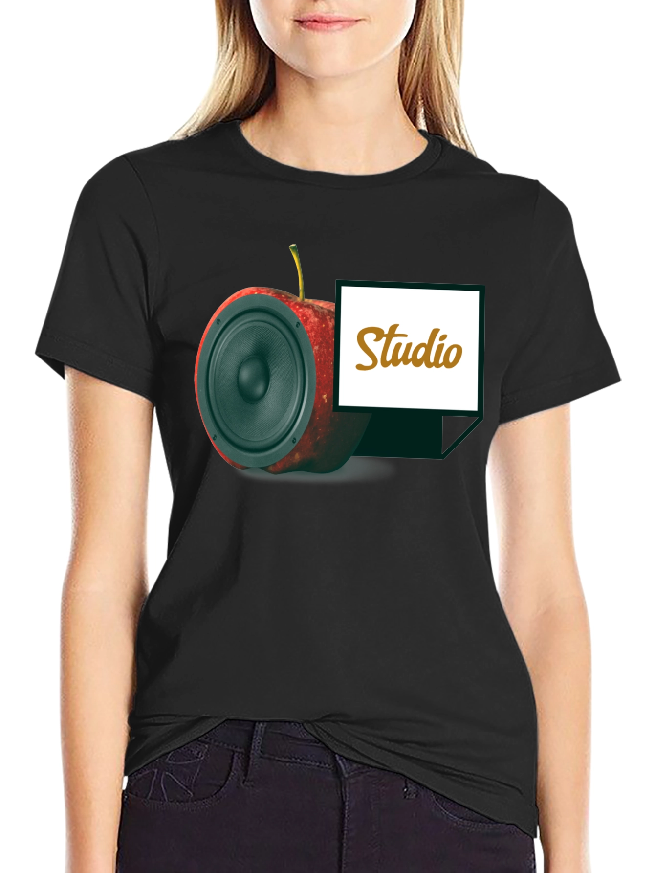 Studio Apple Speaker Graphic Tee