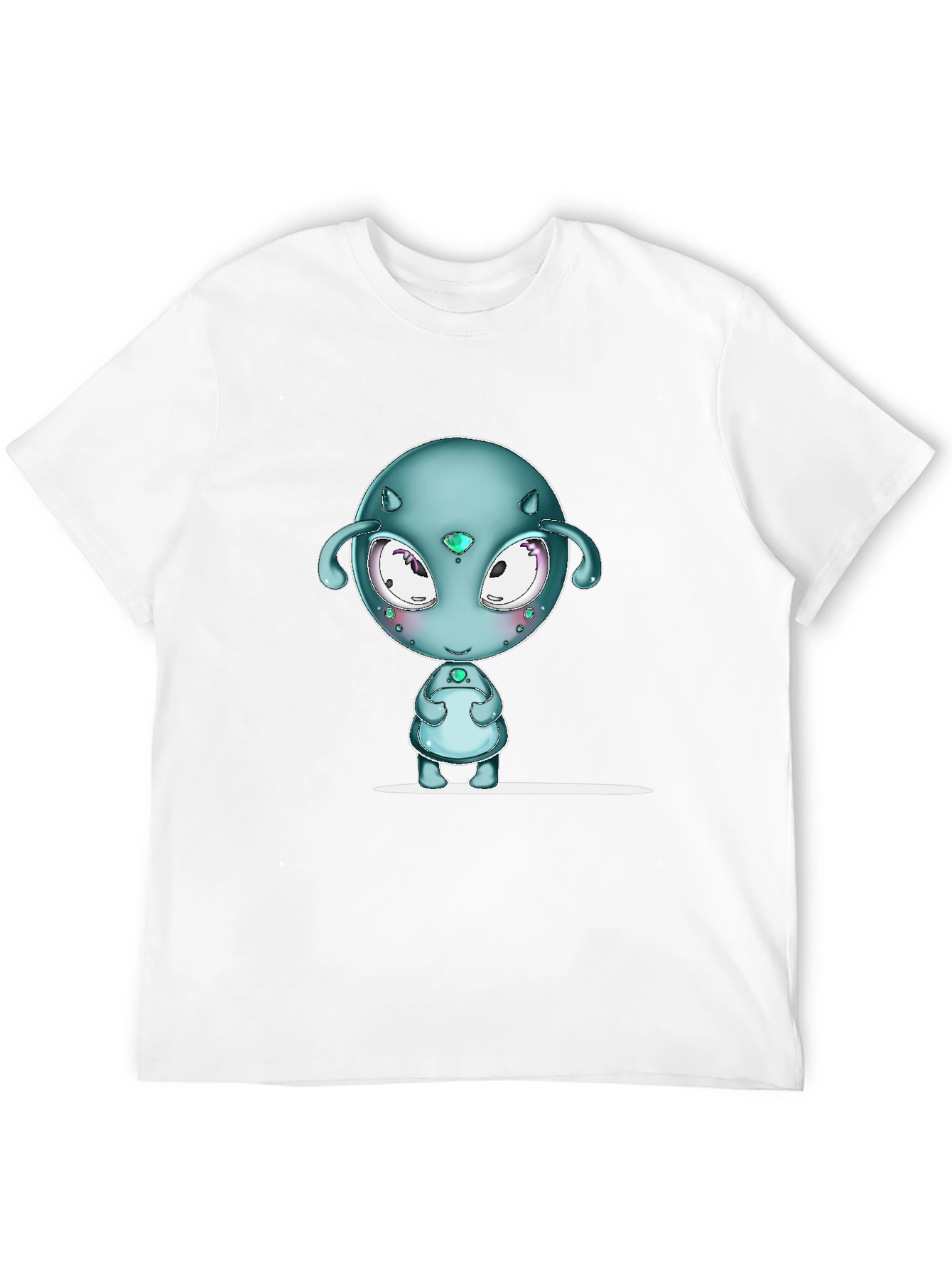 Alien Graphic Black T-Shirt