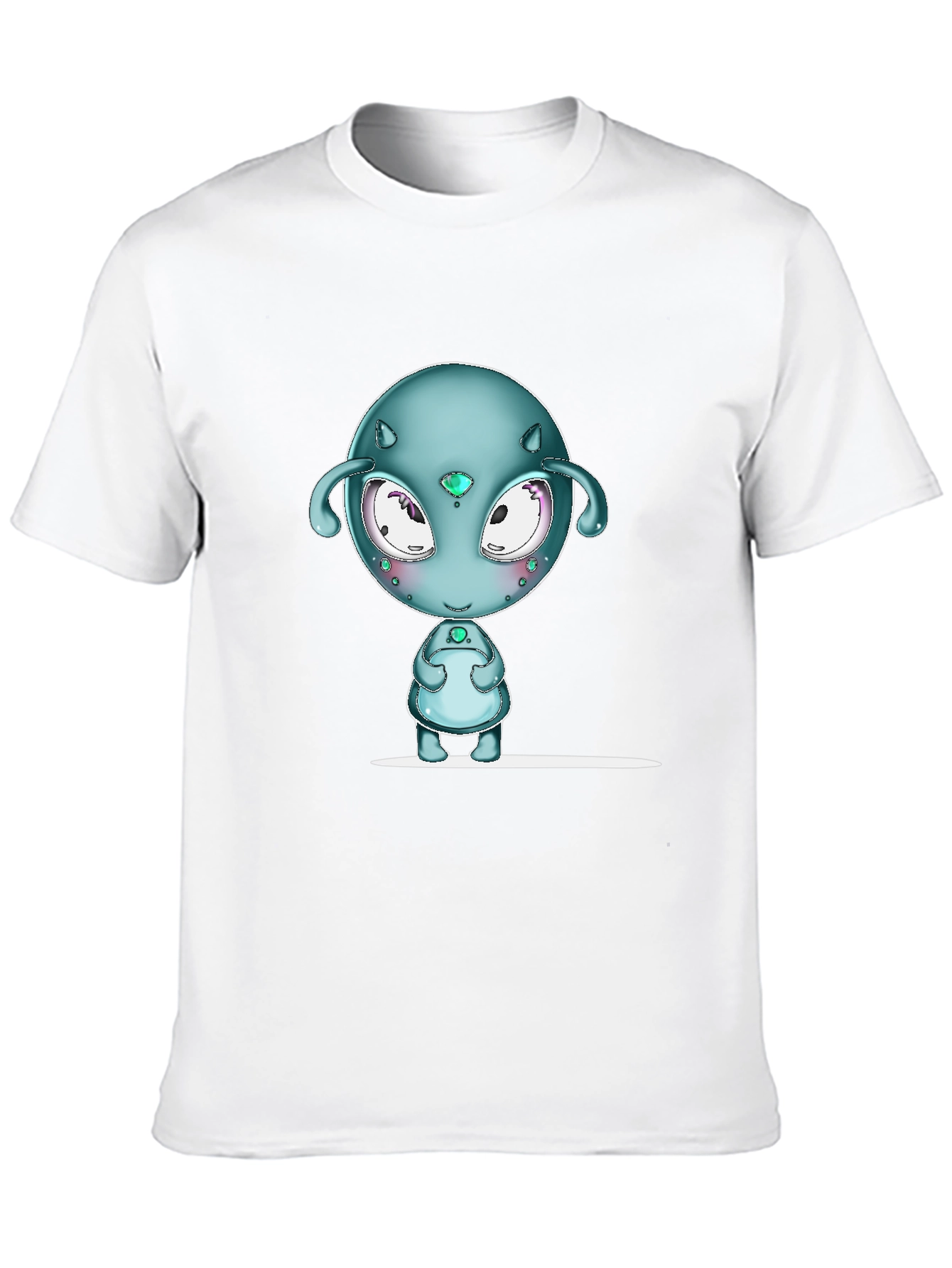 Alien Graphic Black T-Shirt