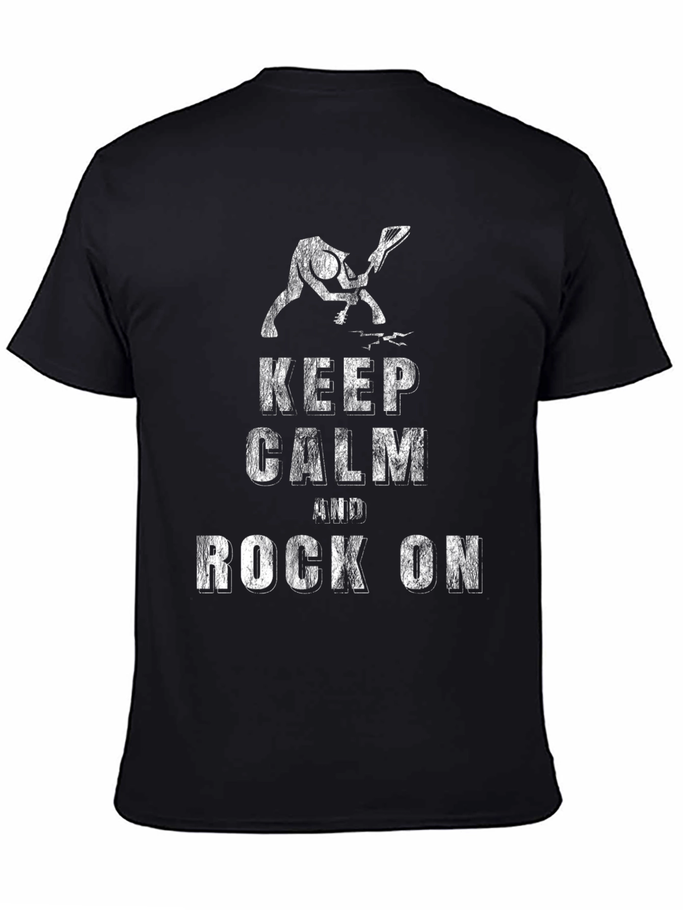 Keep Calm and Rock On Graphic Tee