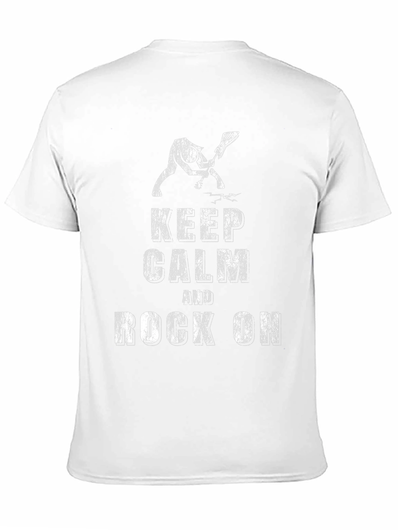 Keep Calm and Rock On Graphic Tee