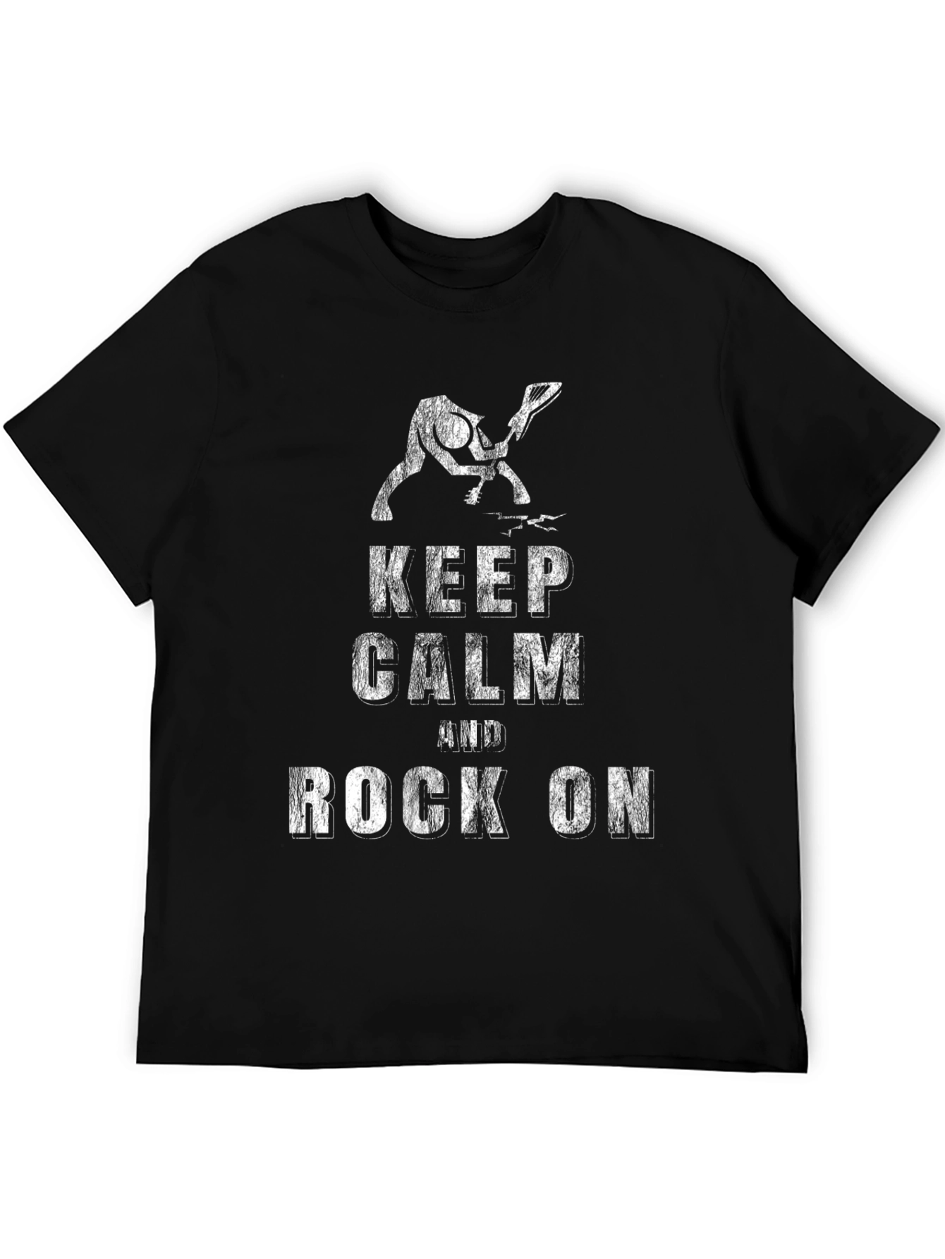 Keep Calm and Rock On Graphic Tee
