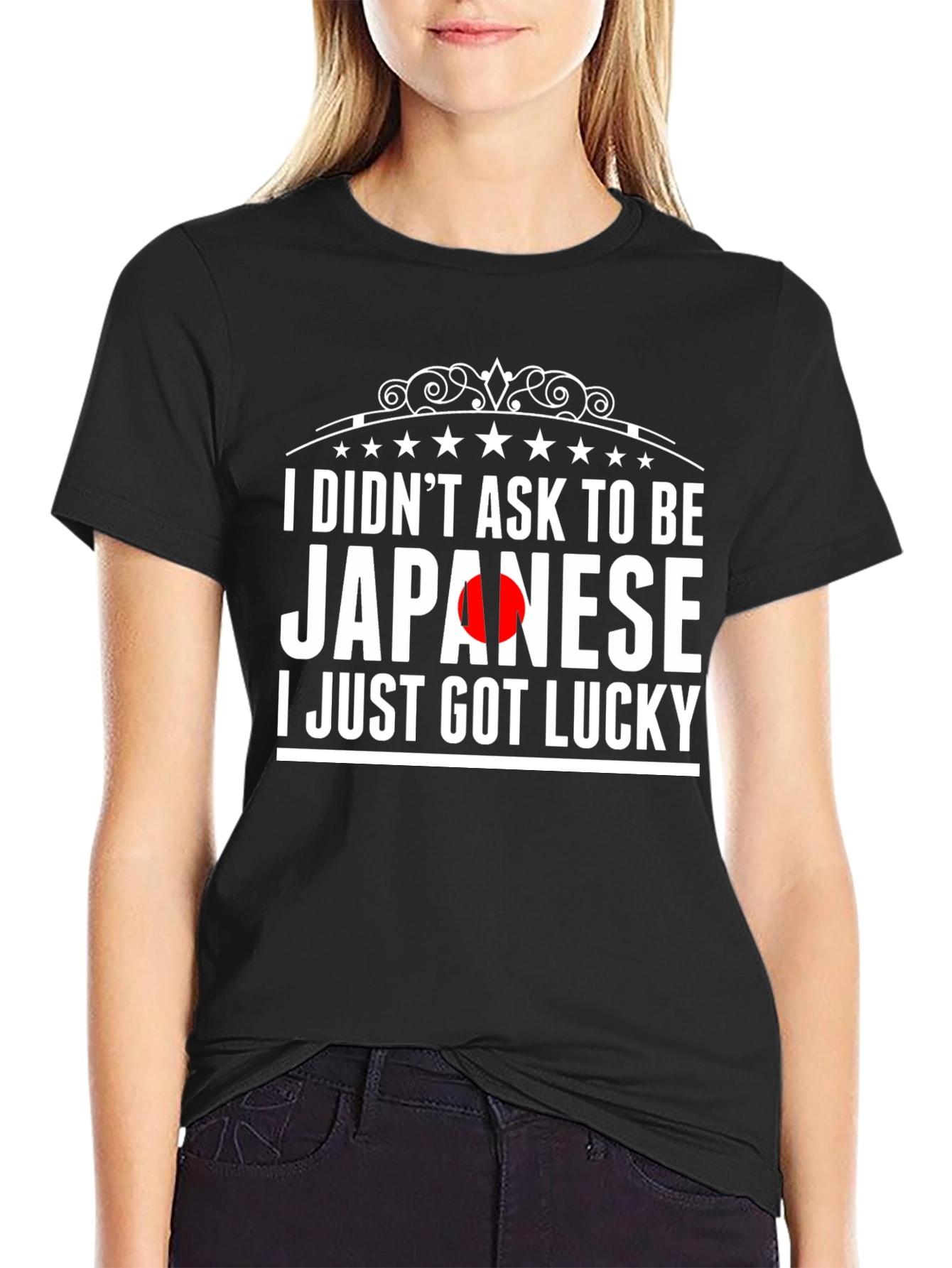 Lucky Japanese Graphic T-Shirt