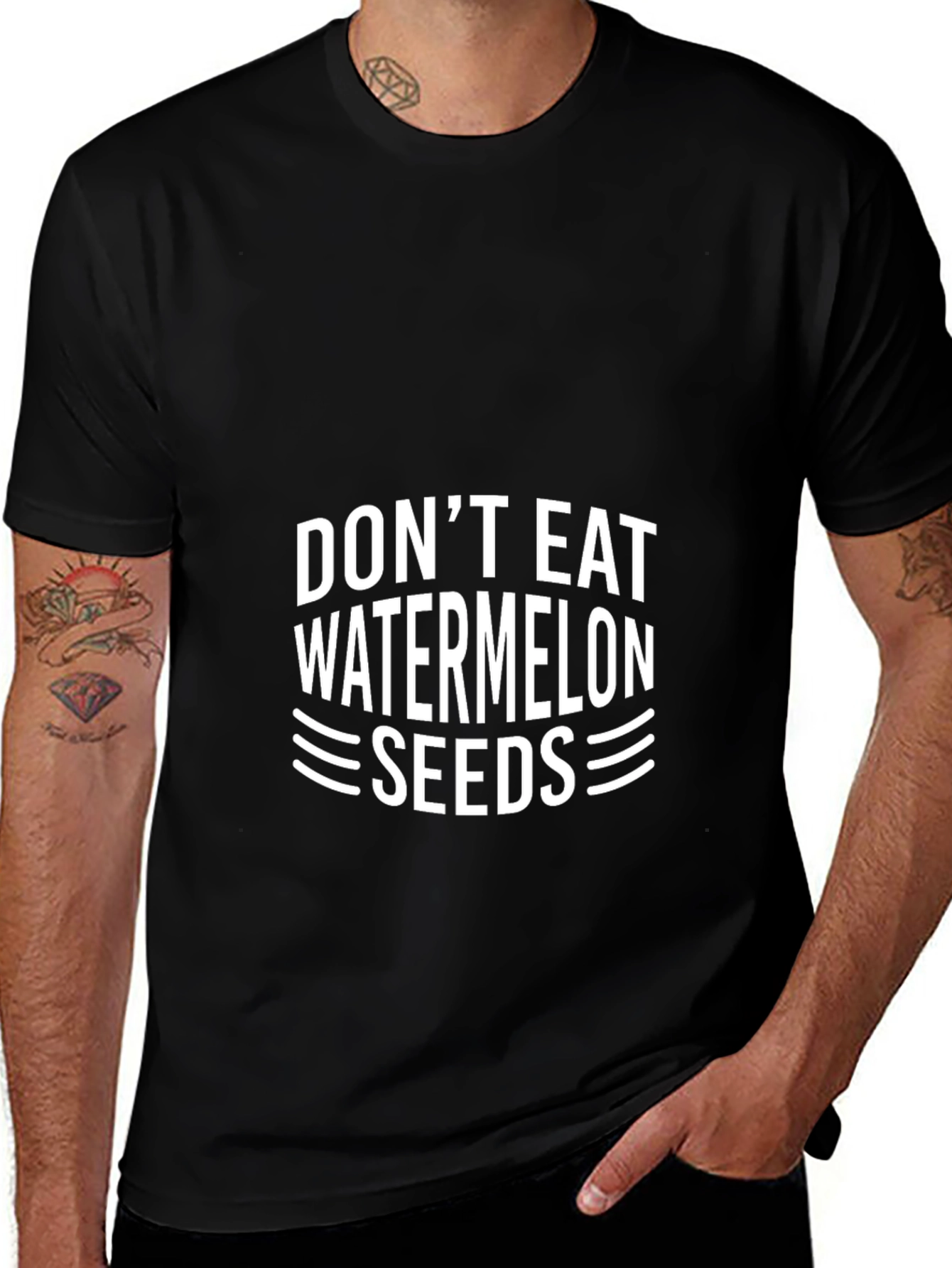 Dont Eat Watermelon Seeds Graphic T-Shirt