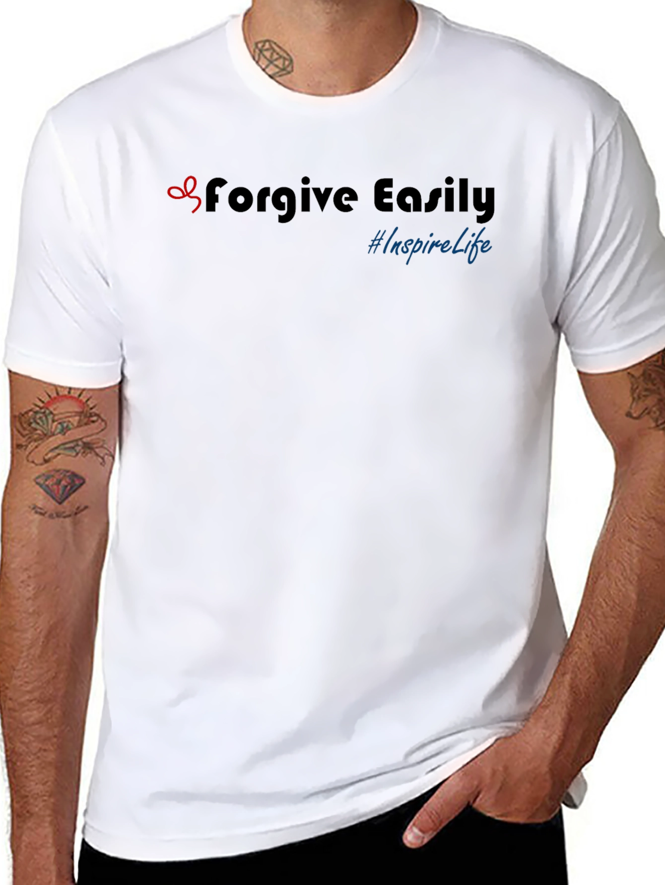 Forgive Easily Inspire Life T-Shirt