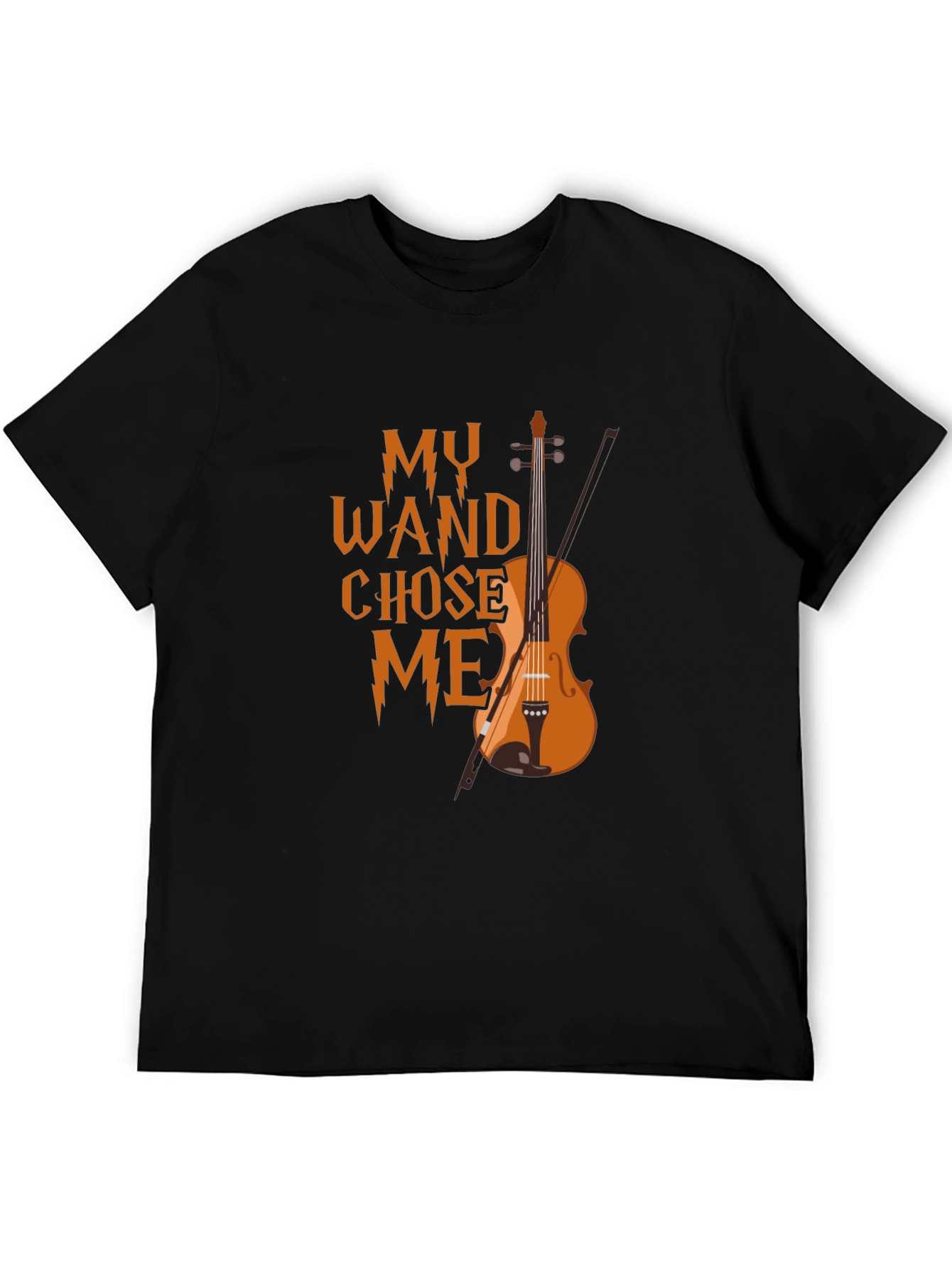 My Wand Chose Me Violin T-Shirt