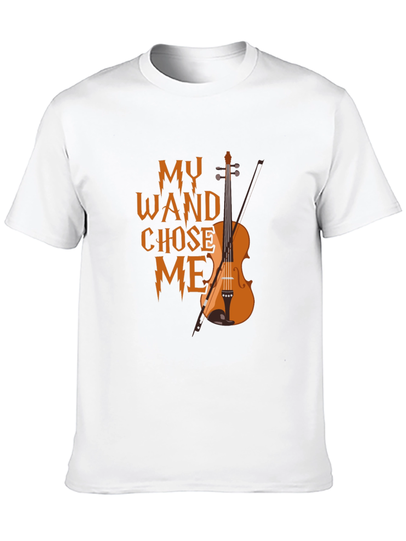 My Wand Chose Me Violin T-Shirt