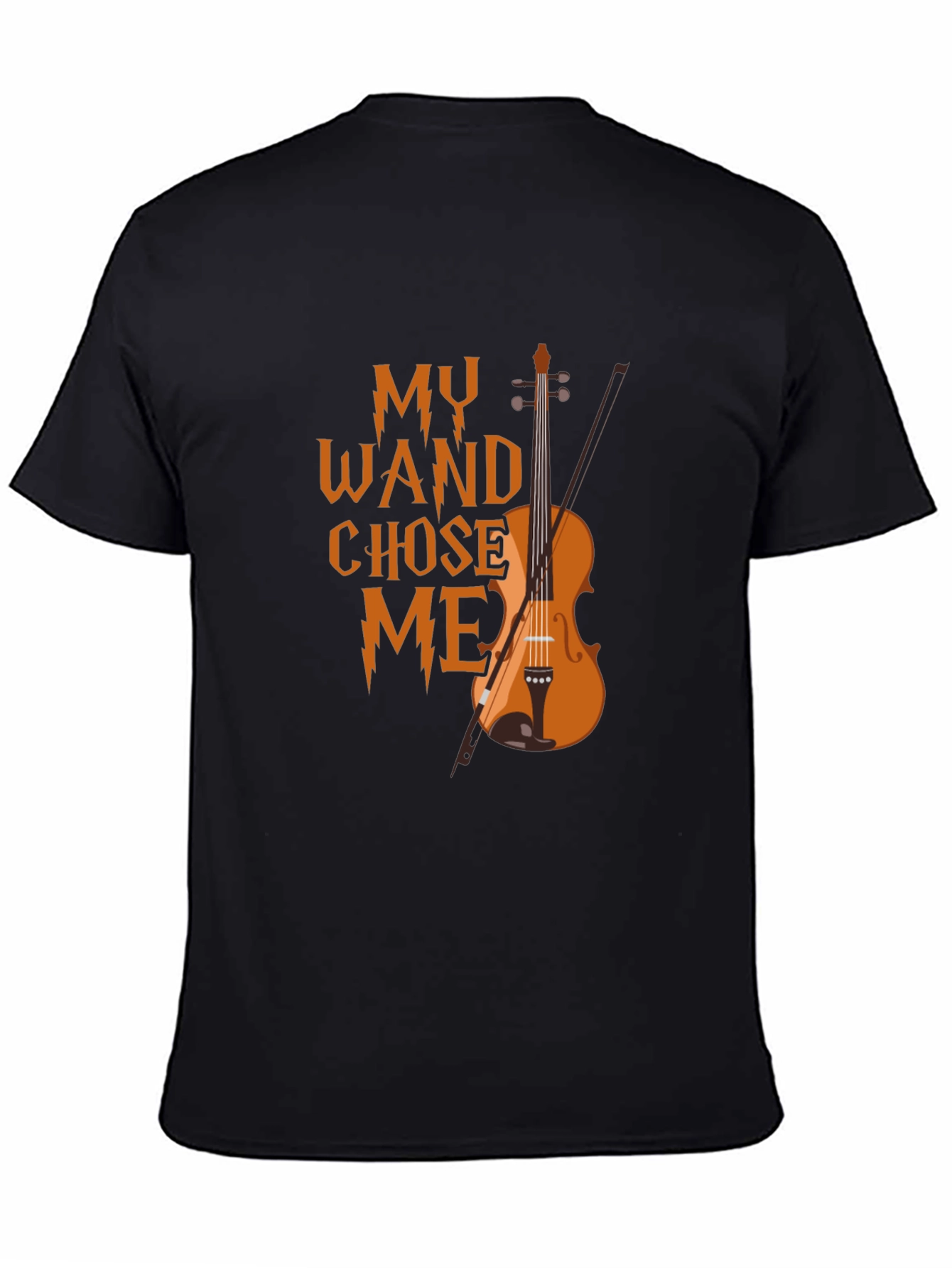 My Wand Chose Me Violin T-Shirt