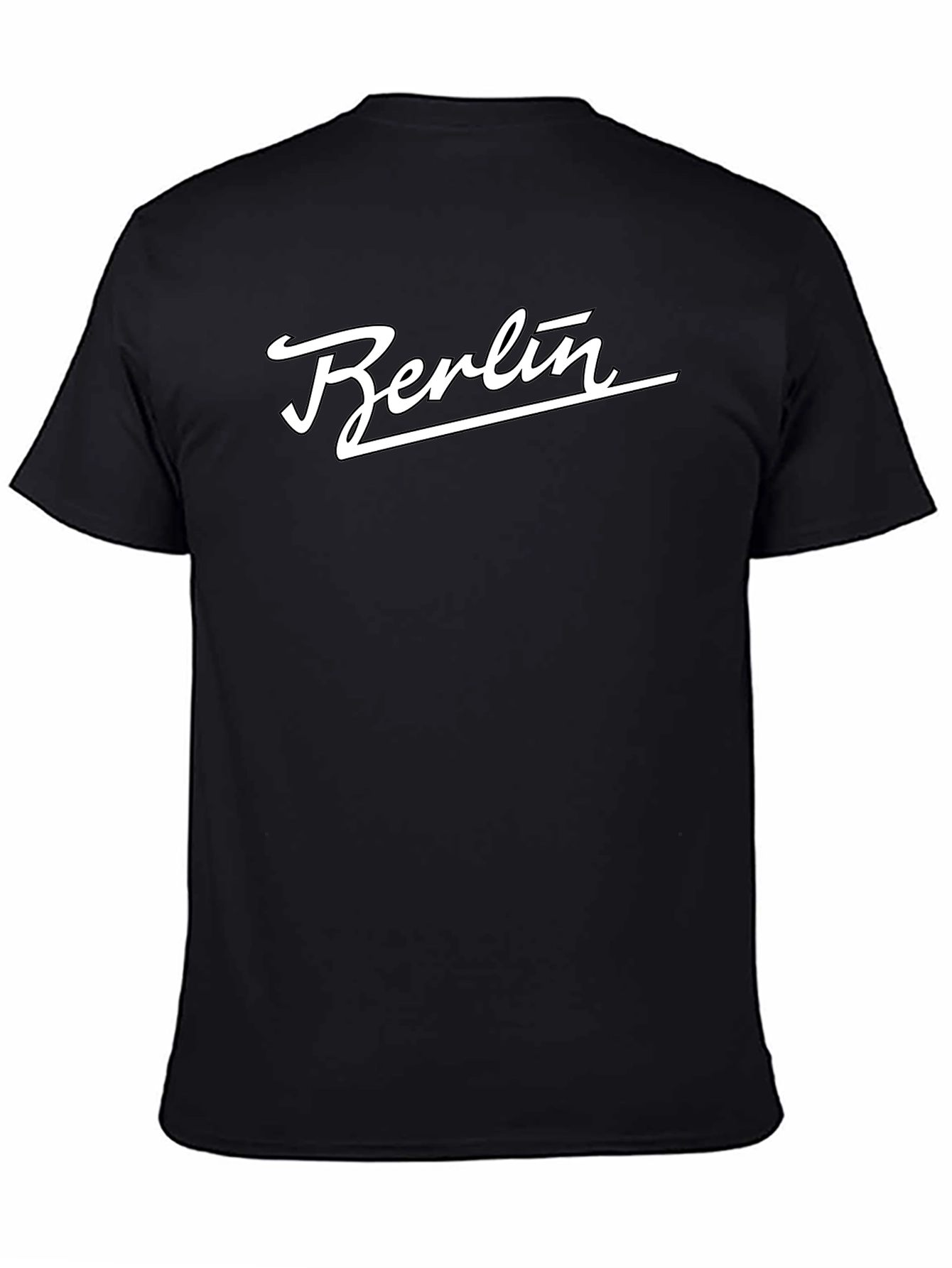 Berlin Script Black T-Shirt