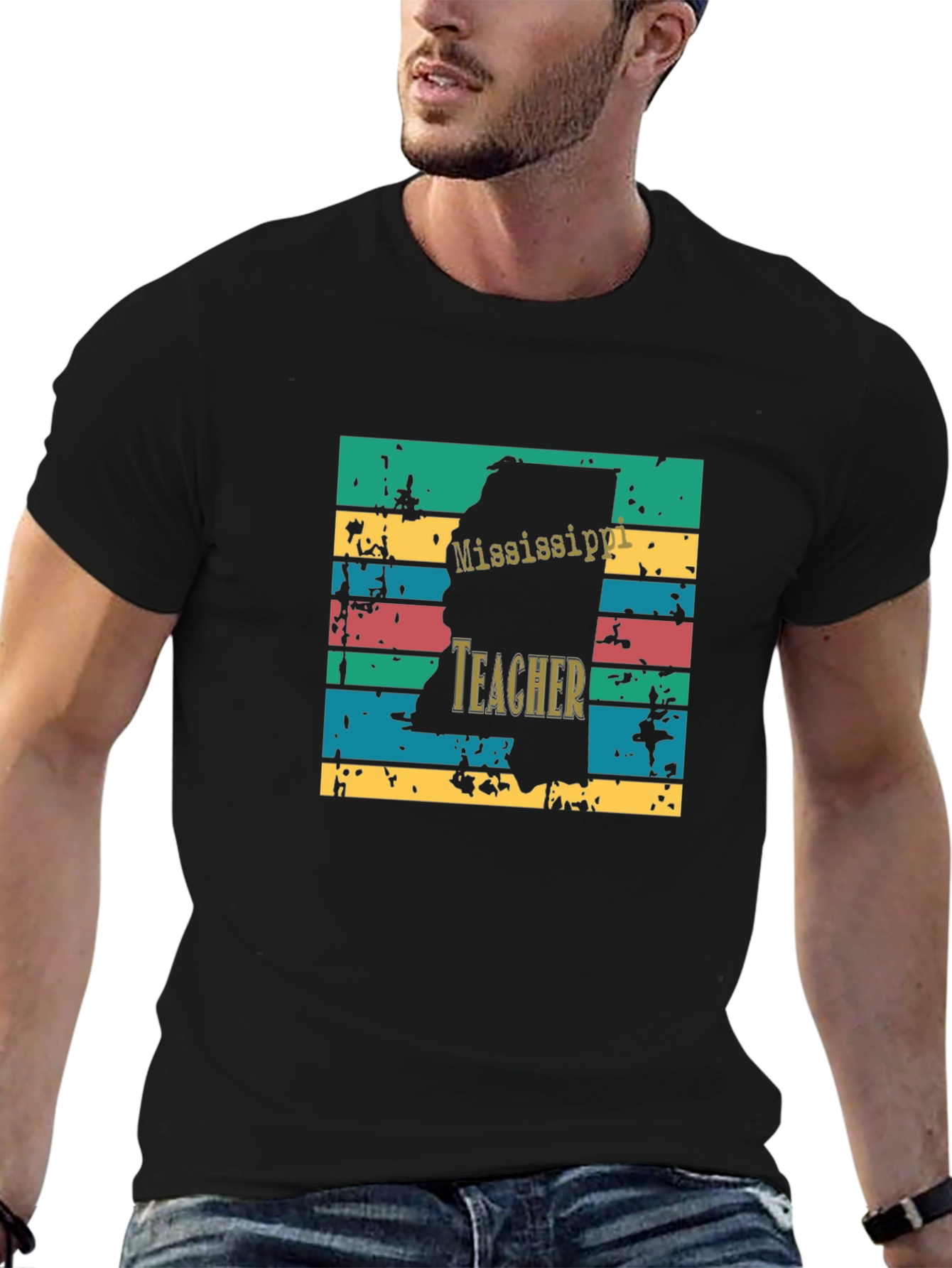 Mississippi Teacher Graphic T-Shirt