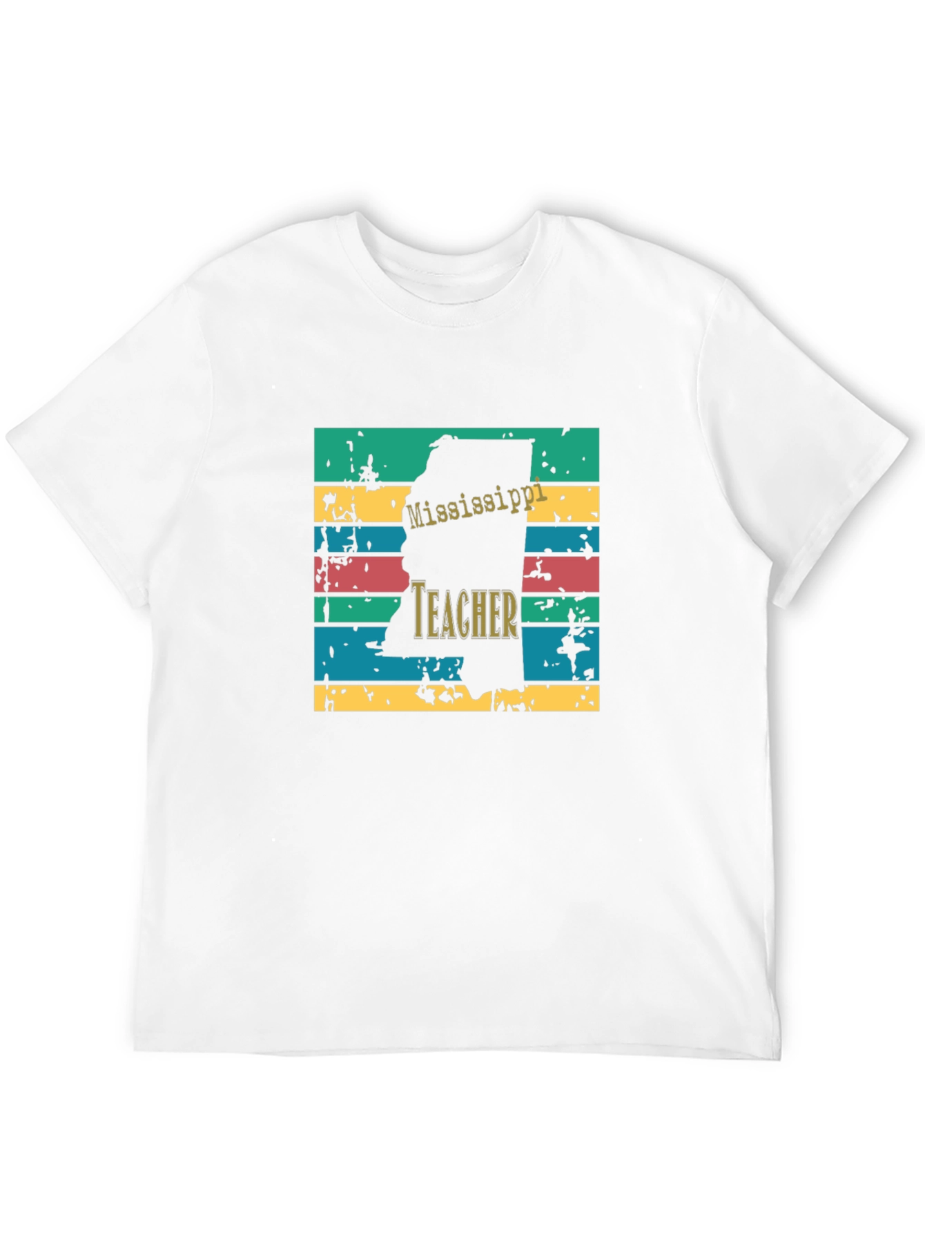 Mississippi Teacher Graphic T-Shirt
