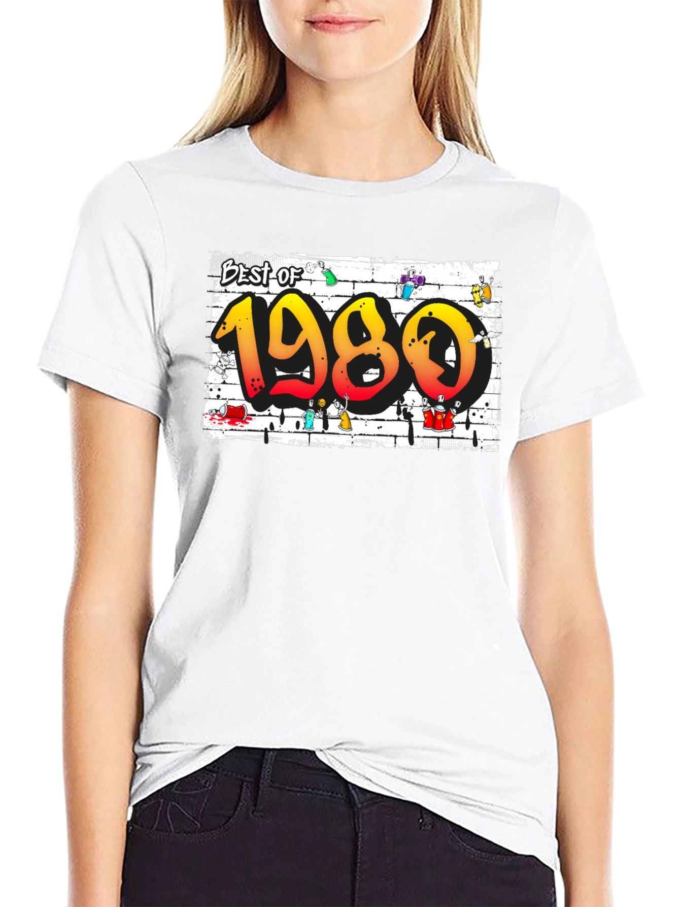Best of 1980 Graphic Tee - Retro Style