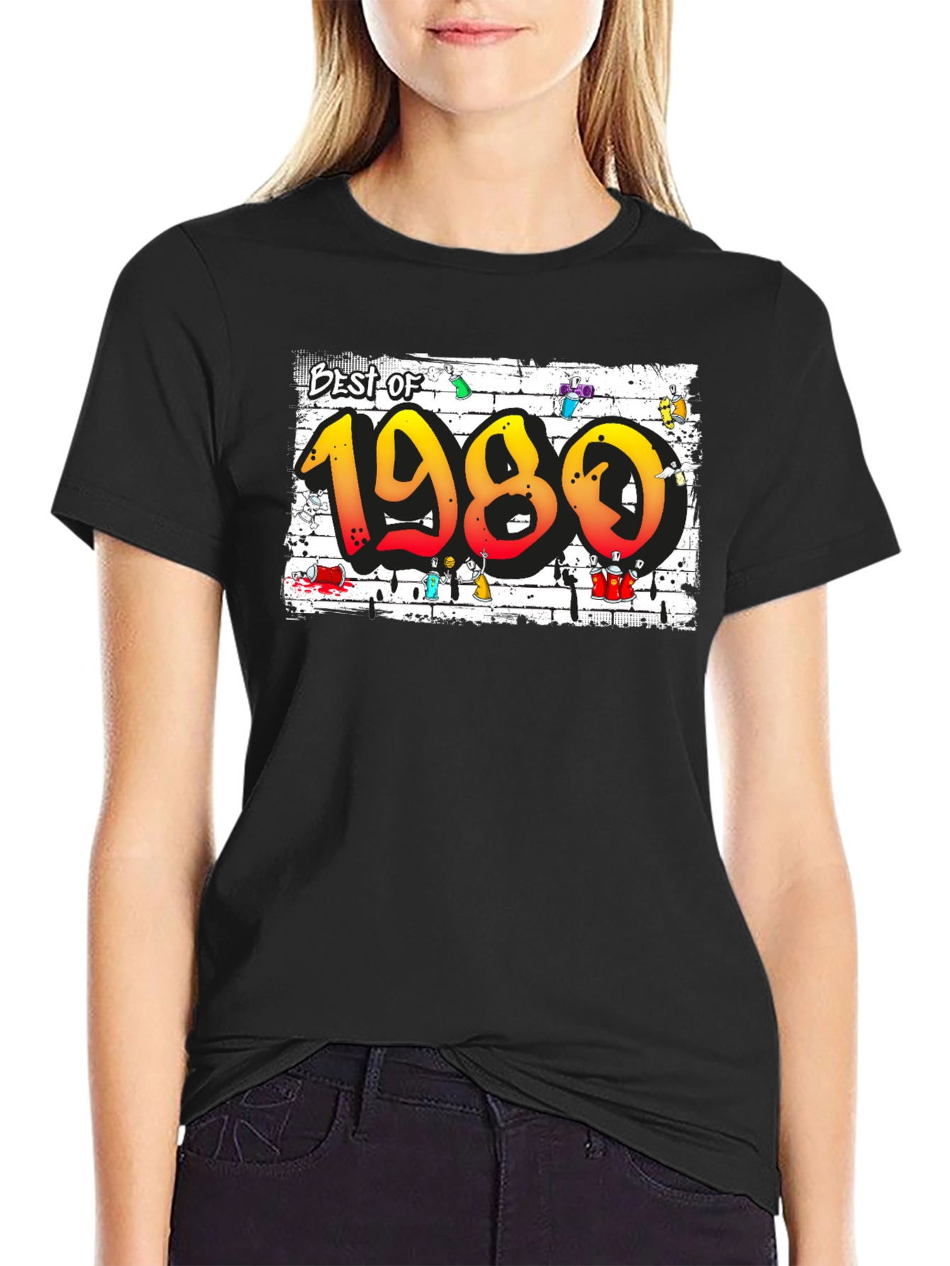 Best of 1980 Graphic Tee - Retro Style