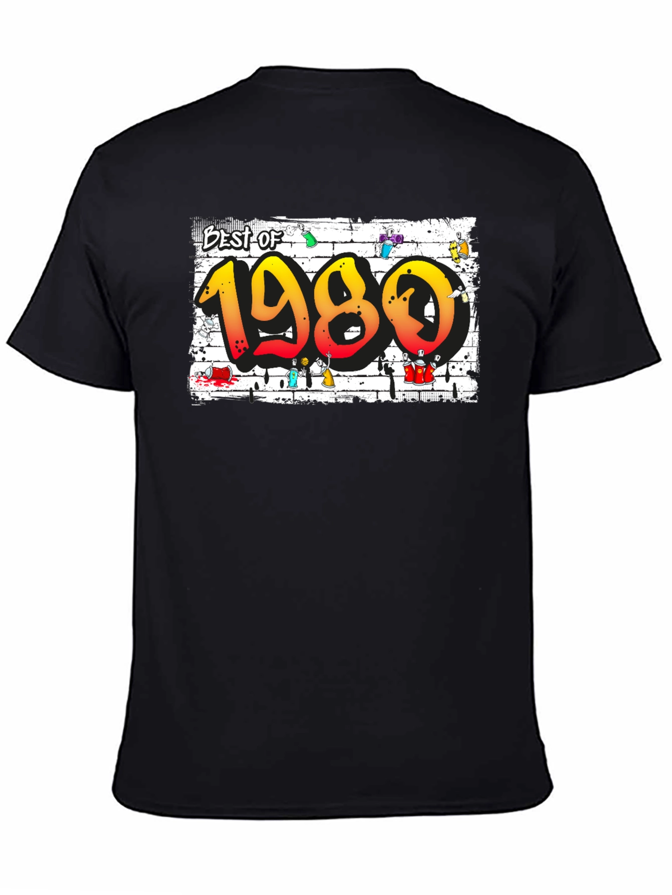 Best of 1980 Graphic Tee - Retro Style