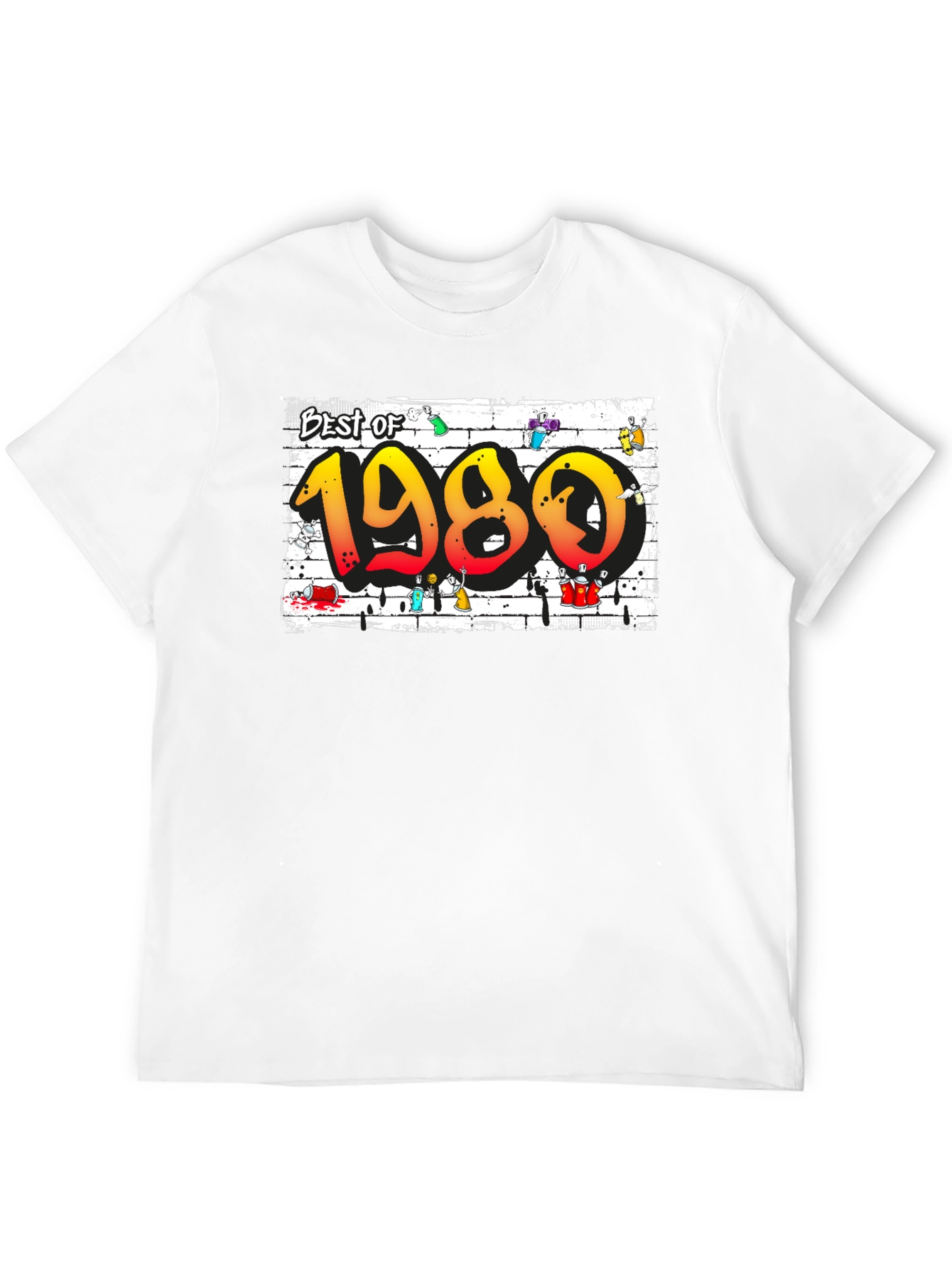 Best of 1980 Graphic Tee - Retro Style