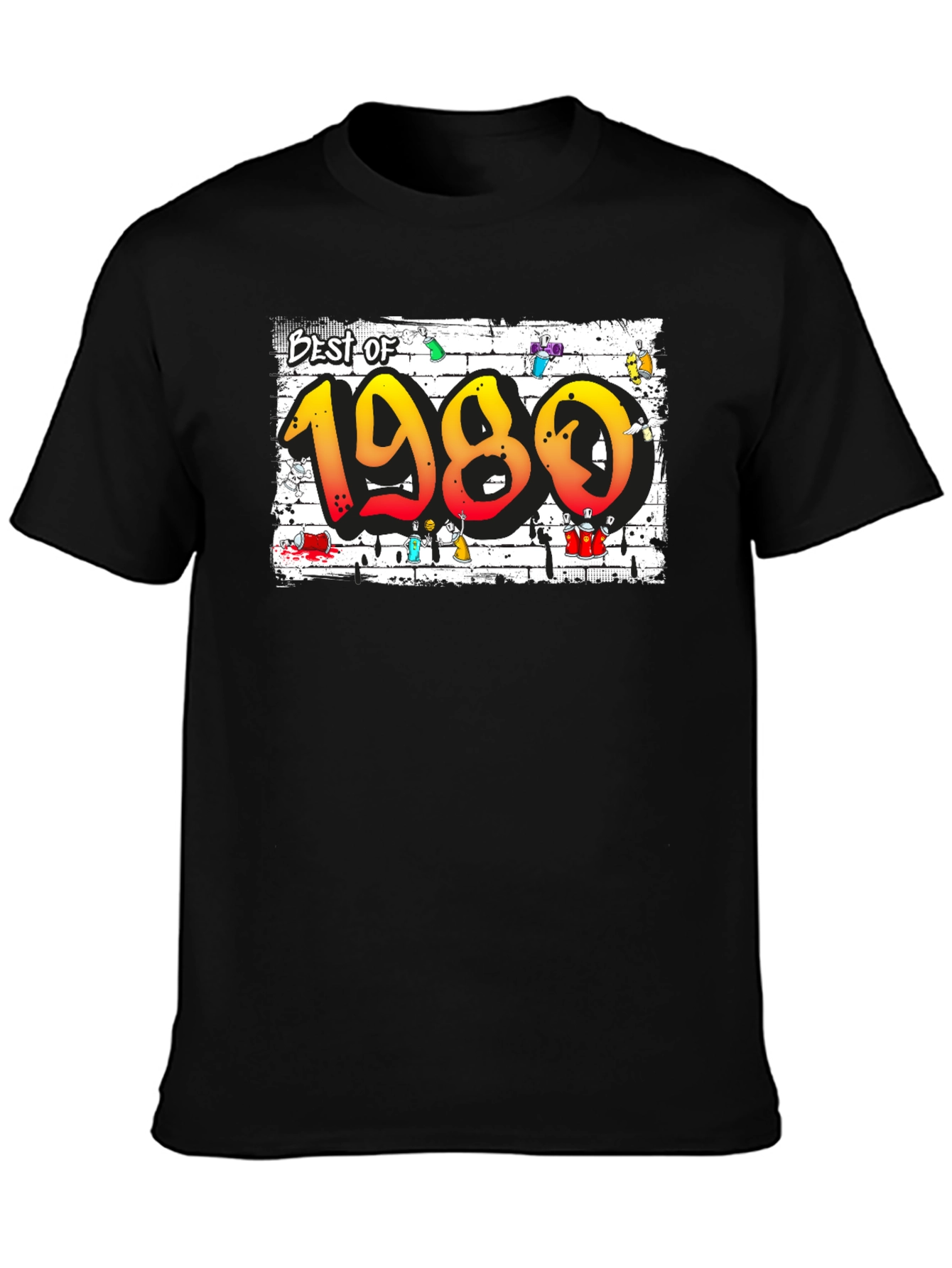 Best of 1980 Graphic Tee - Retro Style