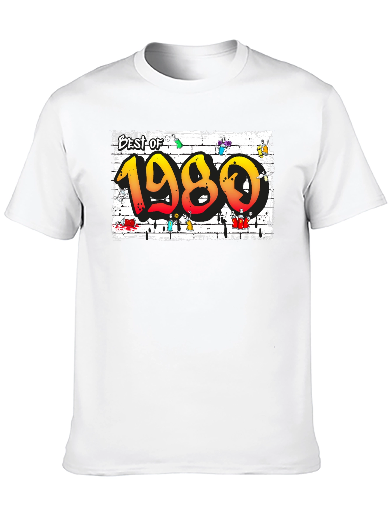 Best of 1980 Graphic Tee - Retro Style
