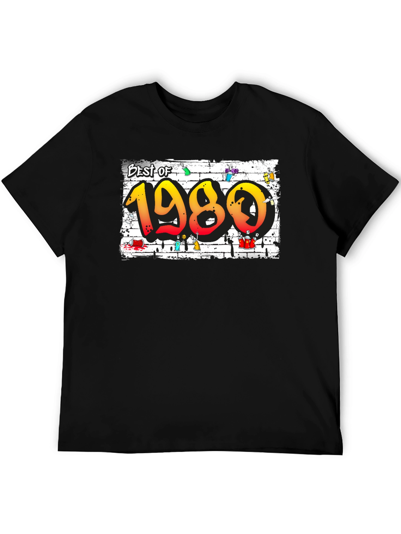 Best of 1980 Graphic Tee - Retro Style