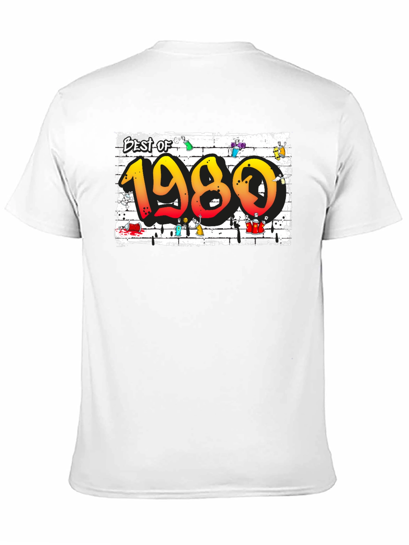 Best of 1980 Graphic Tee - Retro Style