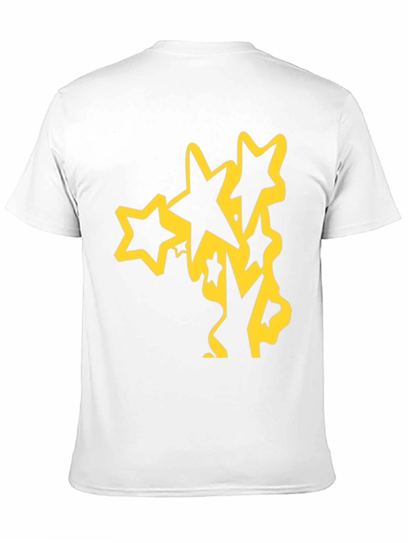 Stars Graphic Black T-Shirt