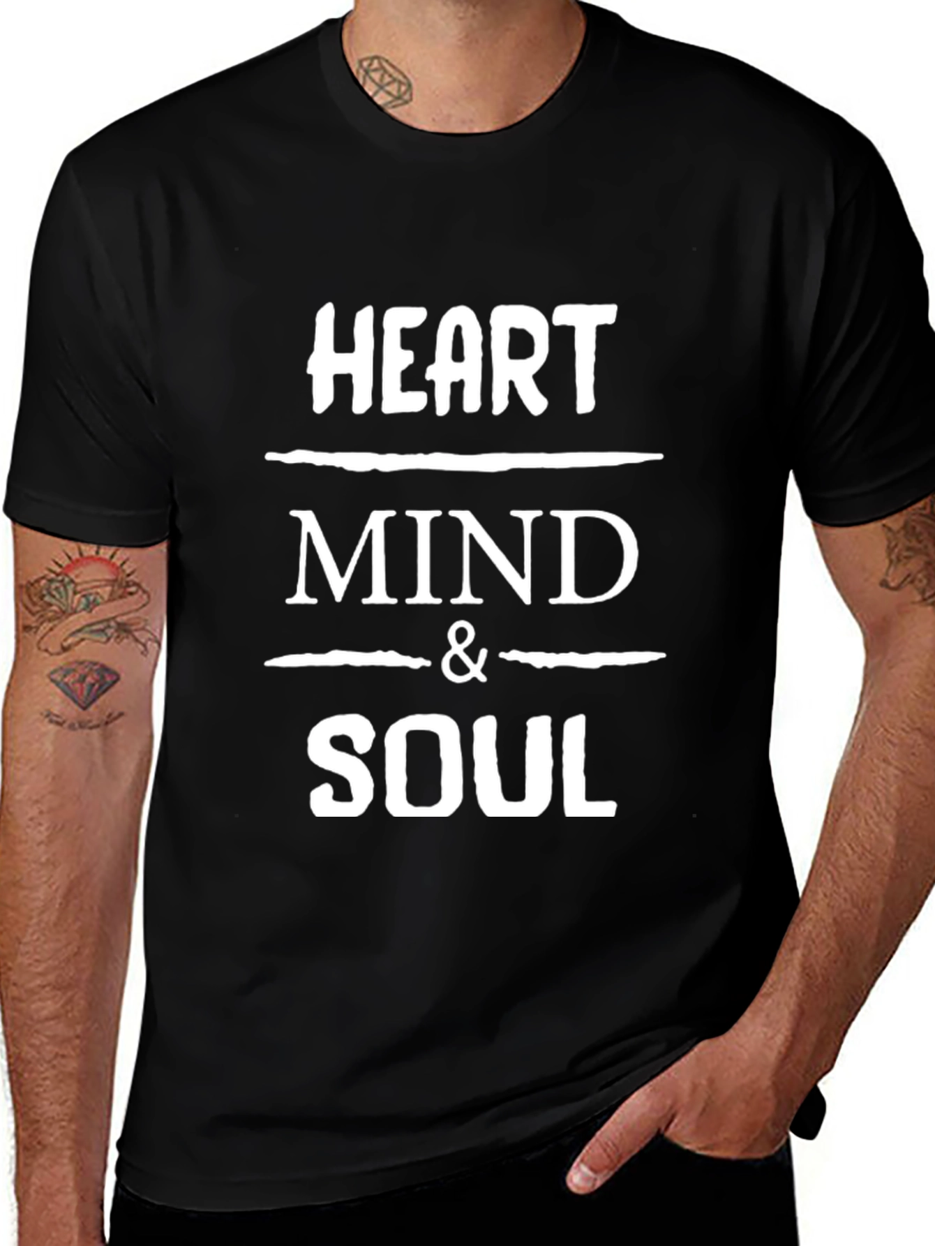 Heart Mind & Soul Graphic Tee
