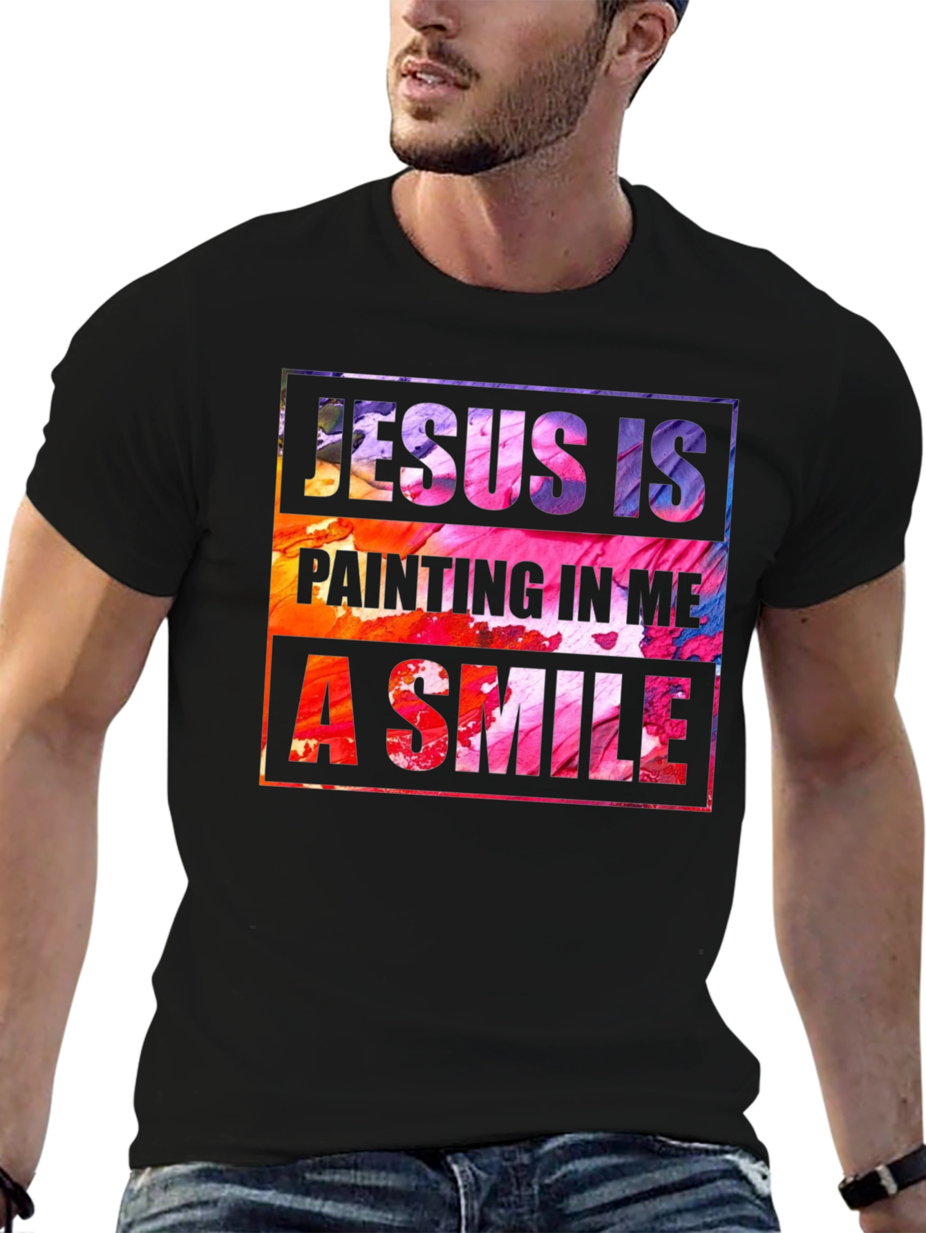 Jesus is Painting Me a Smile T-Shirt