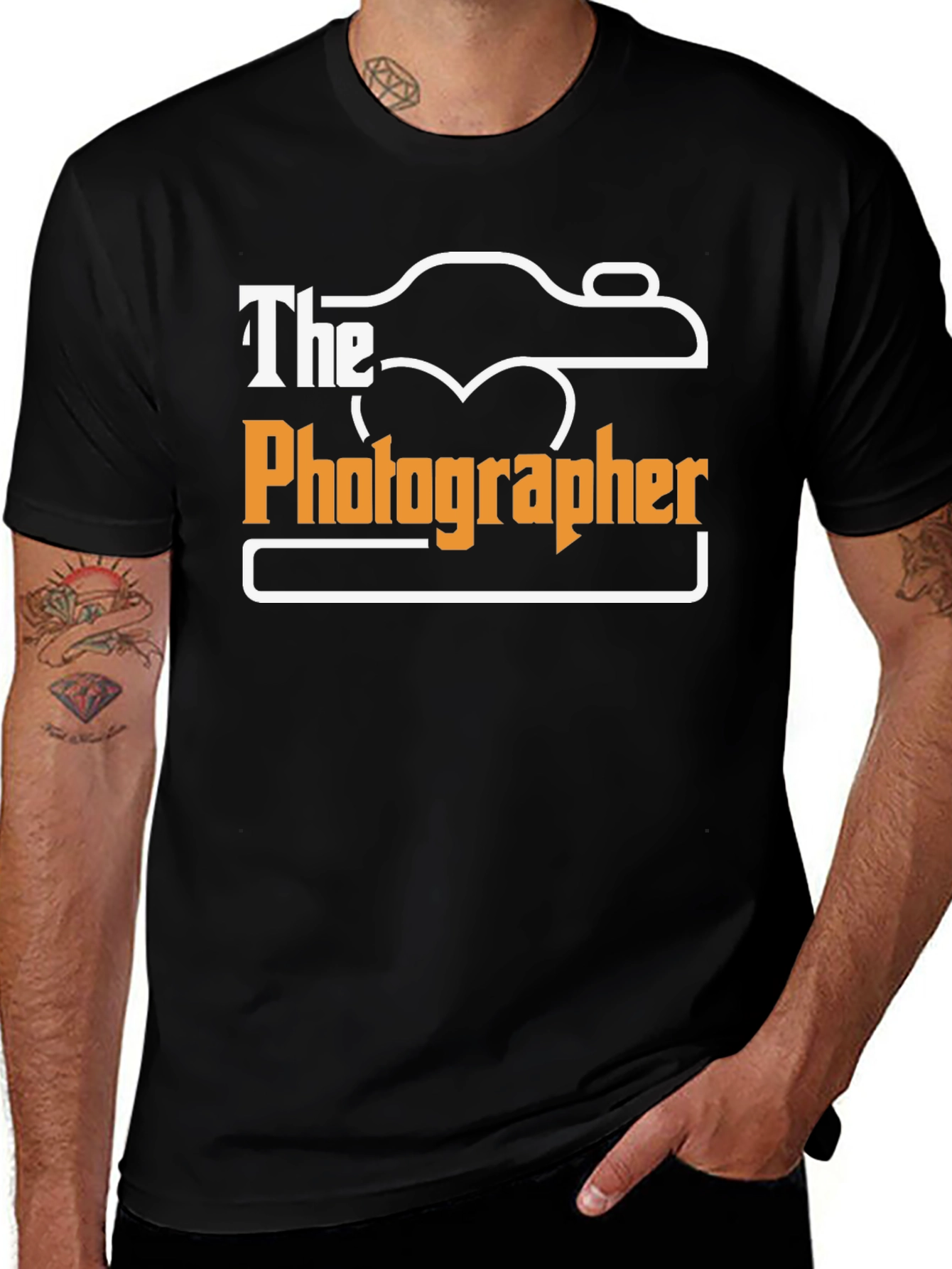 The Photographer T-Shirt - Camera Graphic Novelty Tee