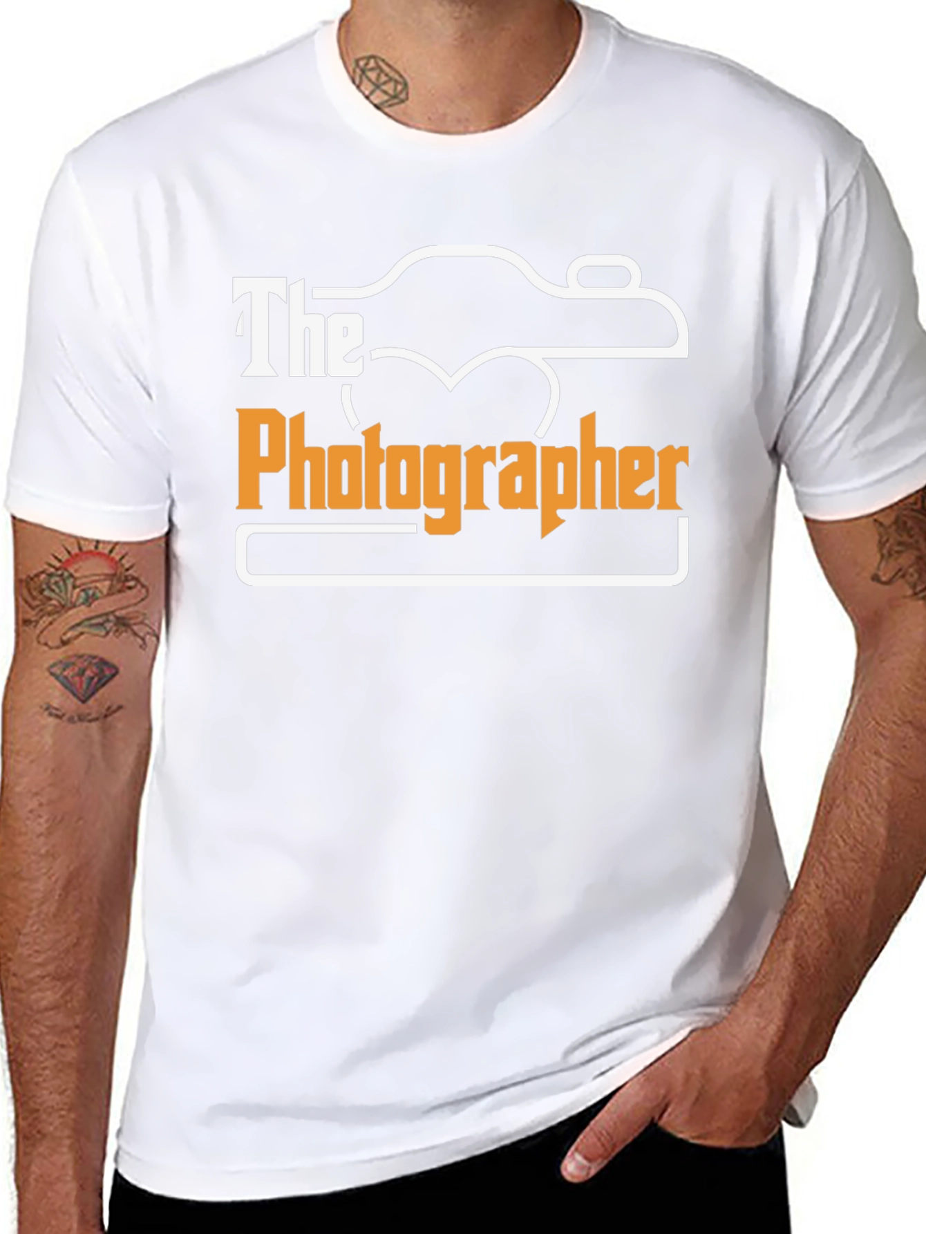 The Photographer T-Shirt - Camera Graphic Novelty Tee