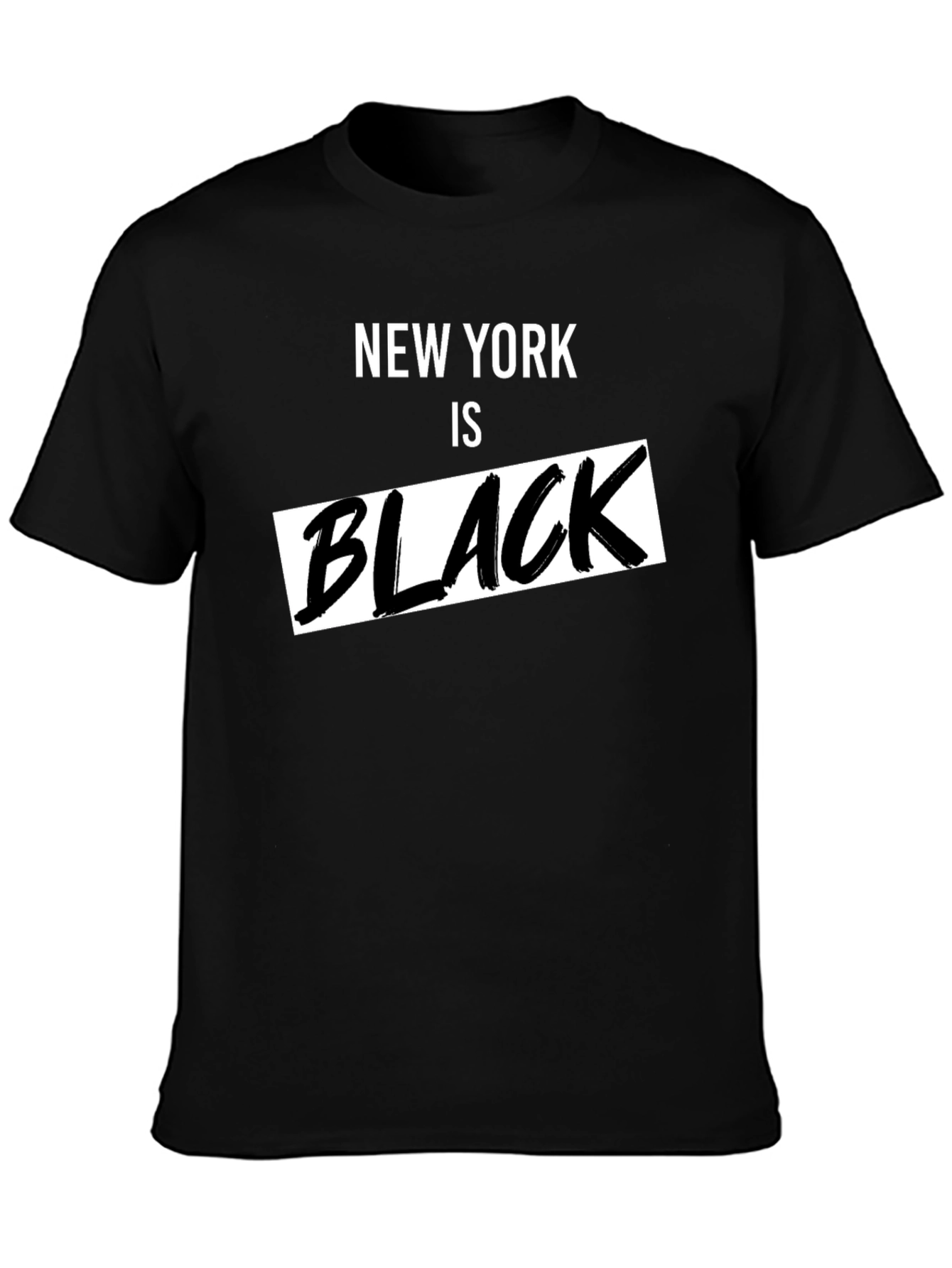 New York is Black Graphic Tee
