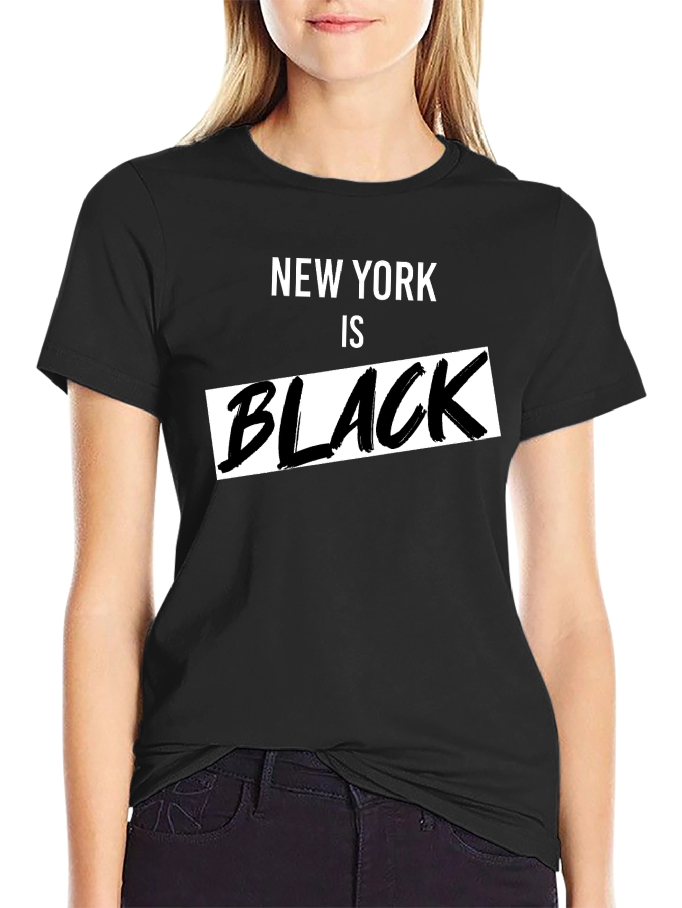 New York is Black Graphic Tee
