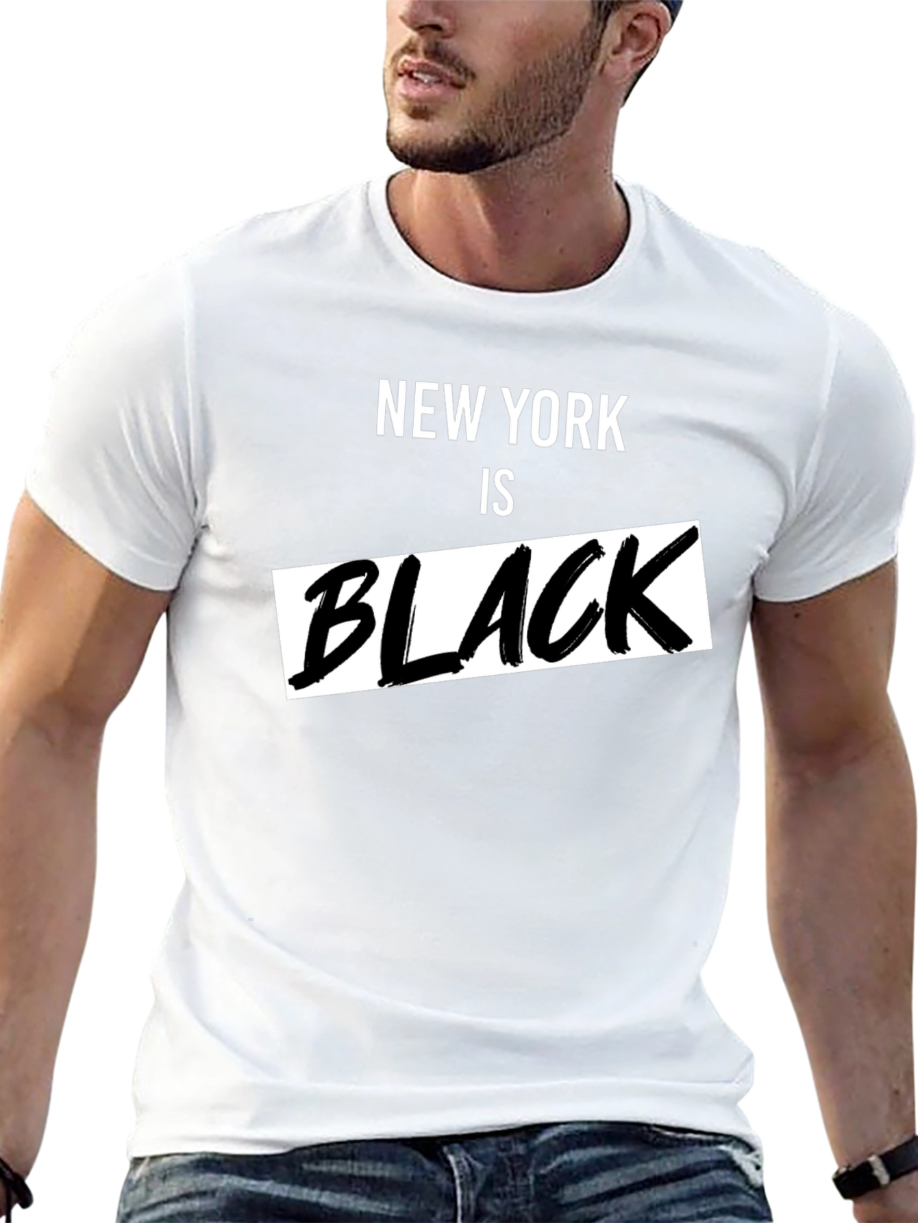 New York is Black Graphic Tee