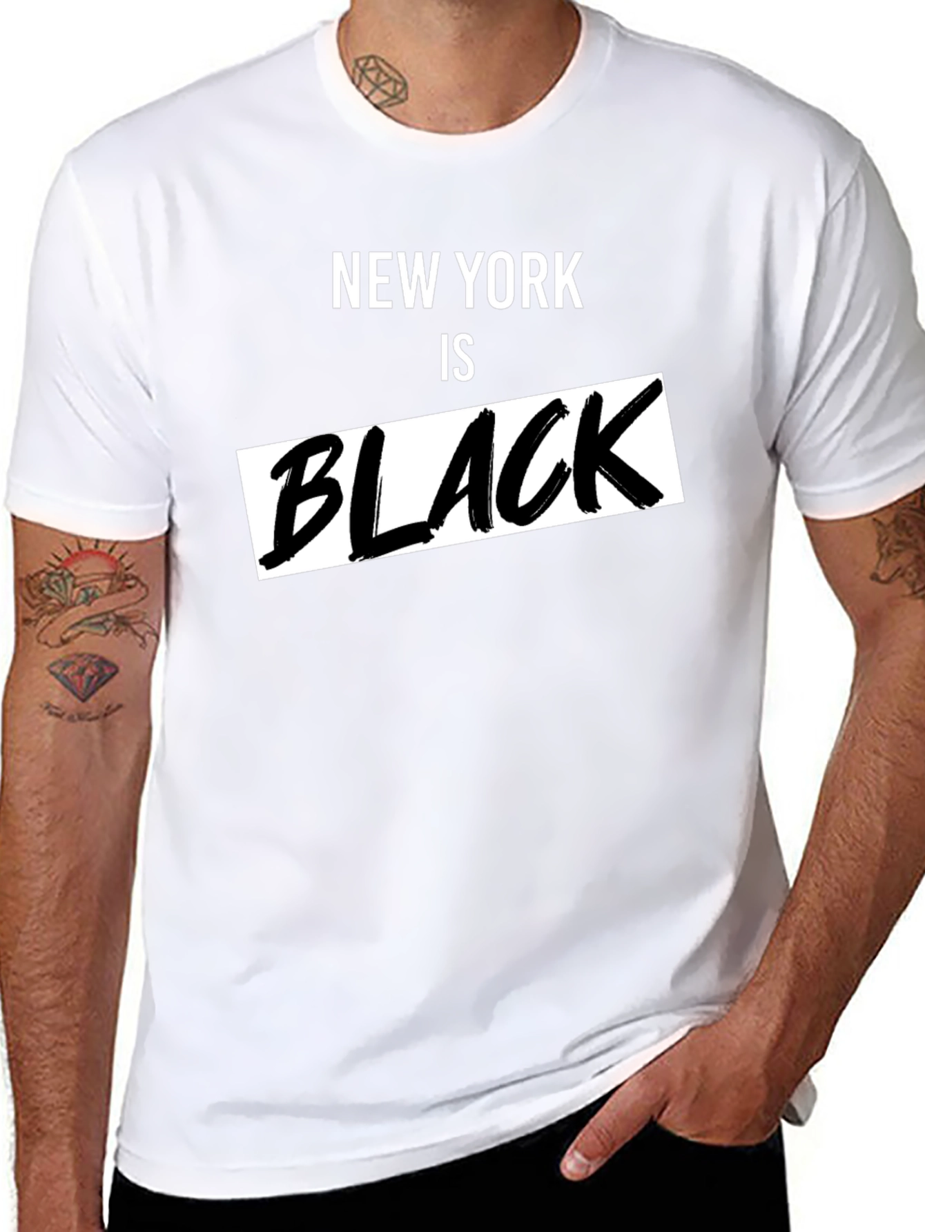 New York is Black Graphic Tee