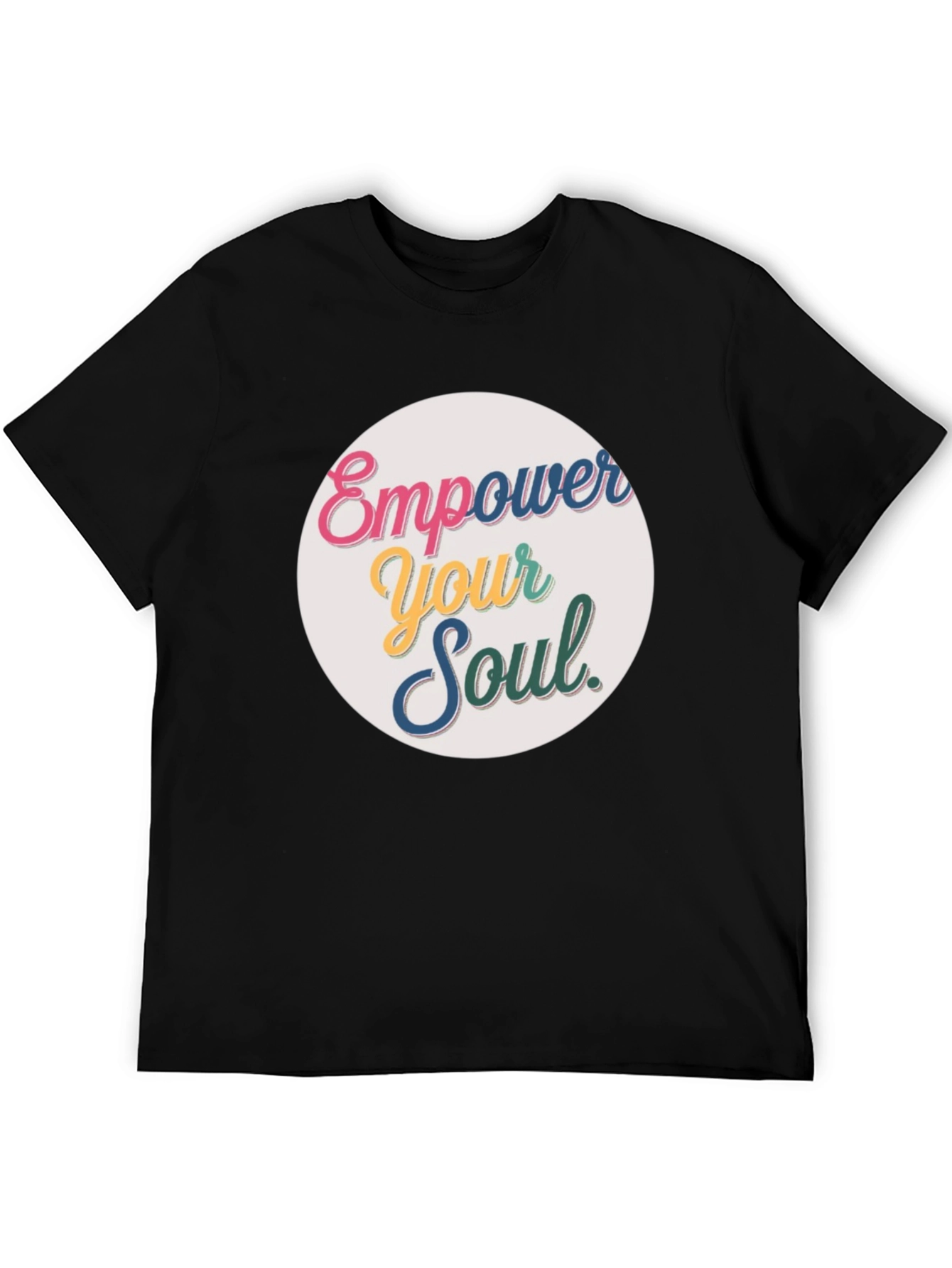 Empower Your Soul Graphic Tee - Black
